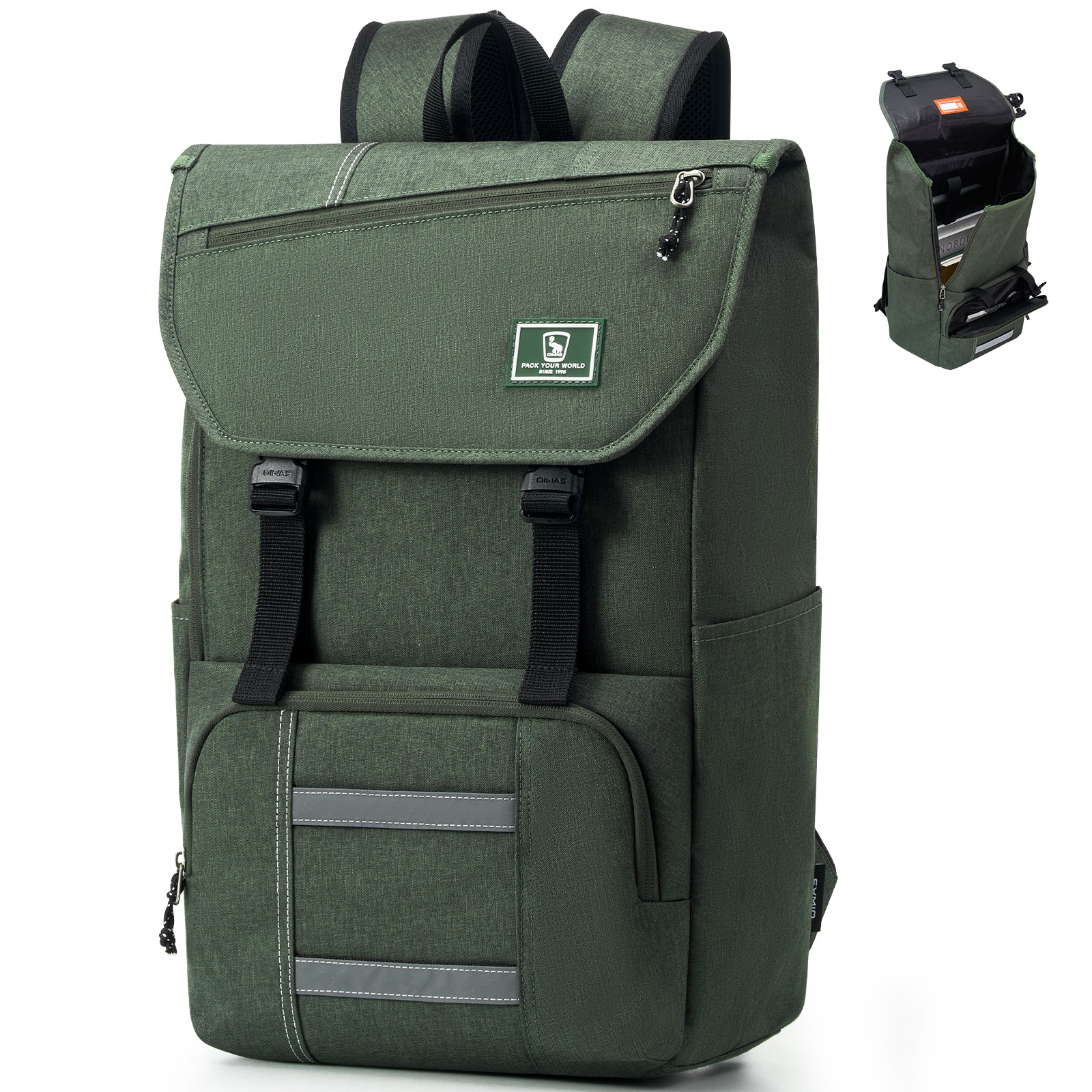 OIWAS Travel BackPack School Sport Bag 15.6″ Laptop Backpack For Men’s Business