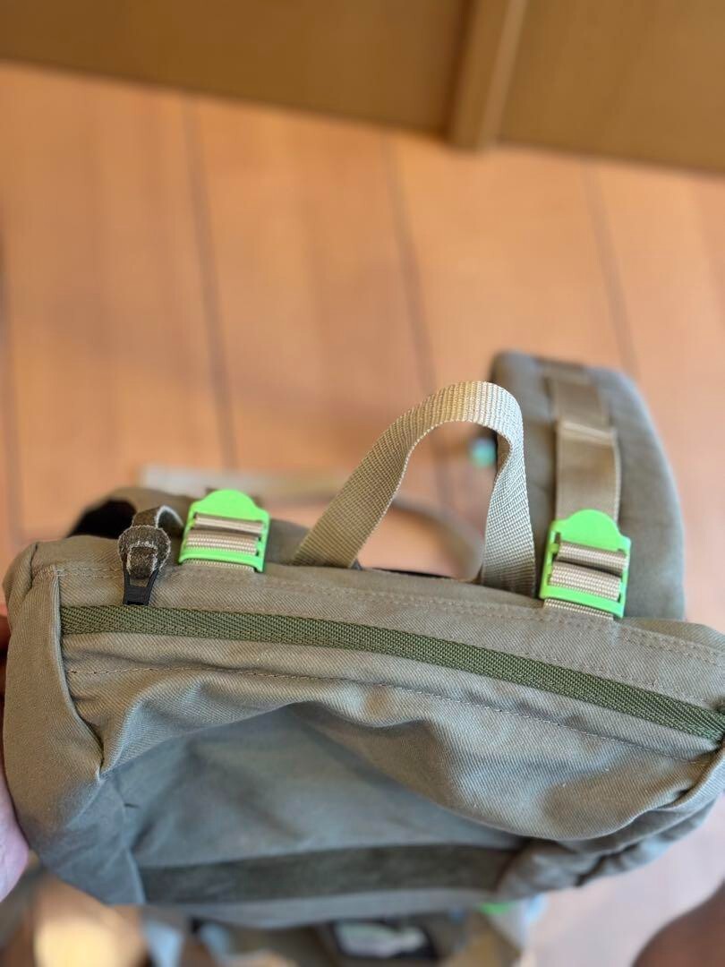 Stussy Masterpiece Collaboration Backpack logo color beige fashion goods Mens
