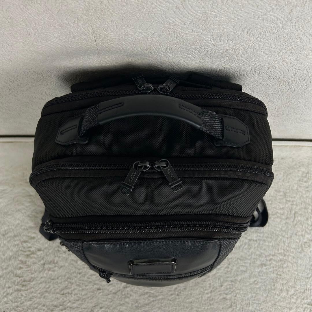 Tumi Alpha Bravo Davis Backpack Black 41cm Rucksack Travel Bag
