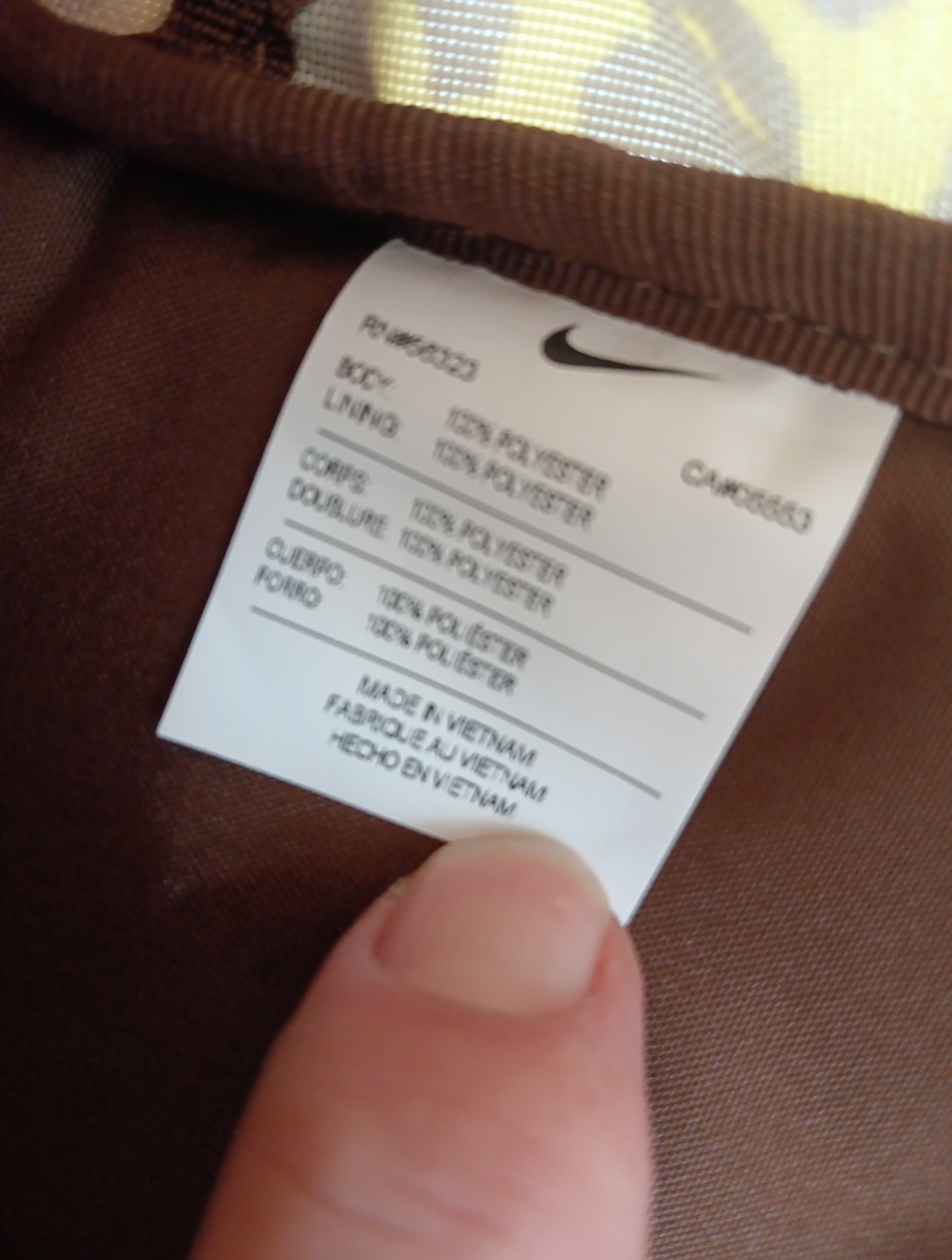 Nike Heritage Caminal Backpack 25L Cacao Wow Animal Print FB2839-259