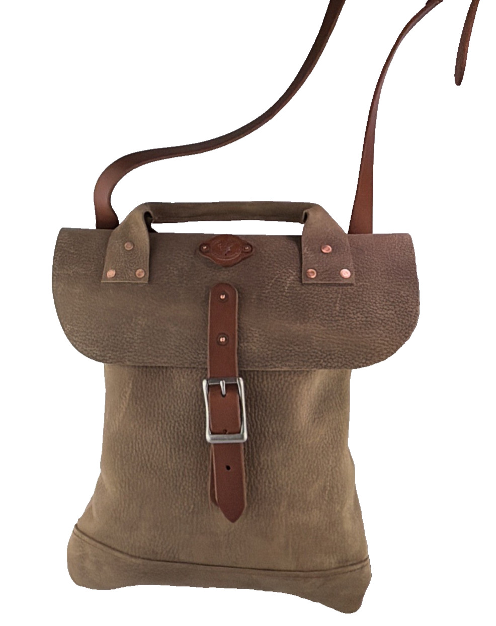 Fine Leather Shoulder Crossbody Men Handcrafted, Saddle Bag, Messenger Bag.