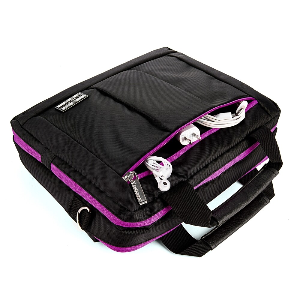3In1 Black Nylon School Bag Laptop Case For 11″ 12″ Samsung Galaxy S9+ / Tab S8+