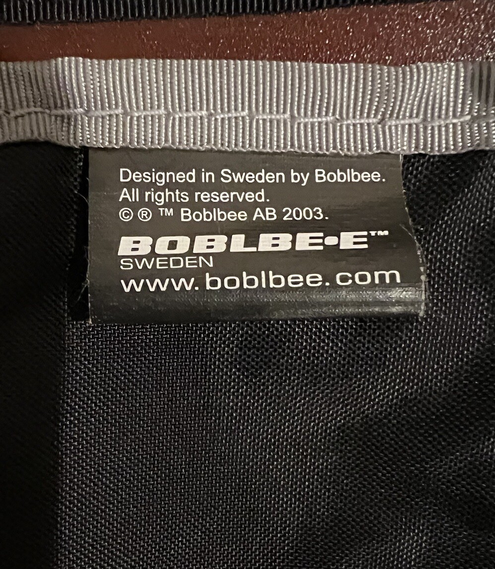 Boblbee XL Red & Black Duffel Backpack Messenger Bag Drawstring Top EUC