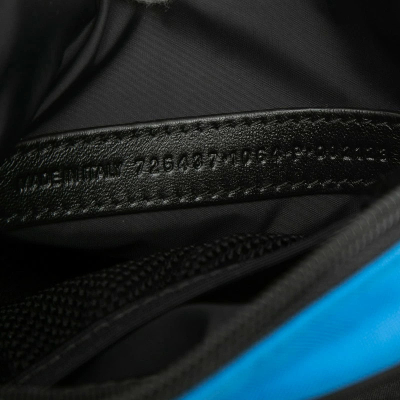 BALENCIAGA Adidas adidas diagonal Shoulder Bag crossbody 725437 black blue
