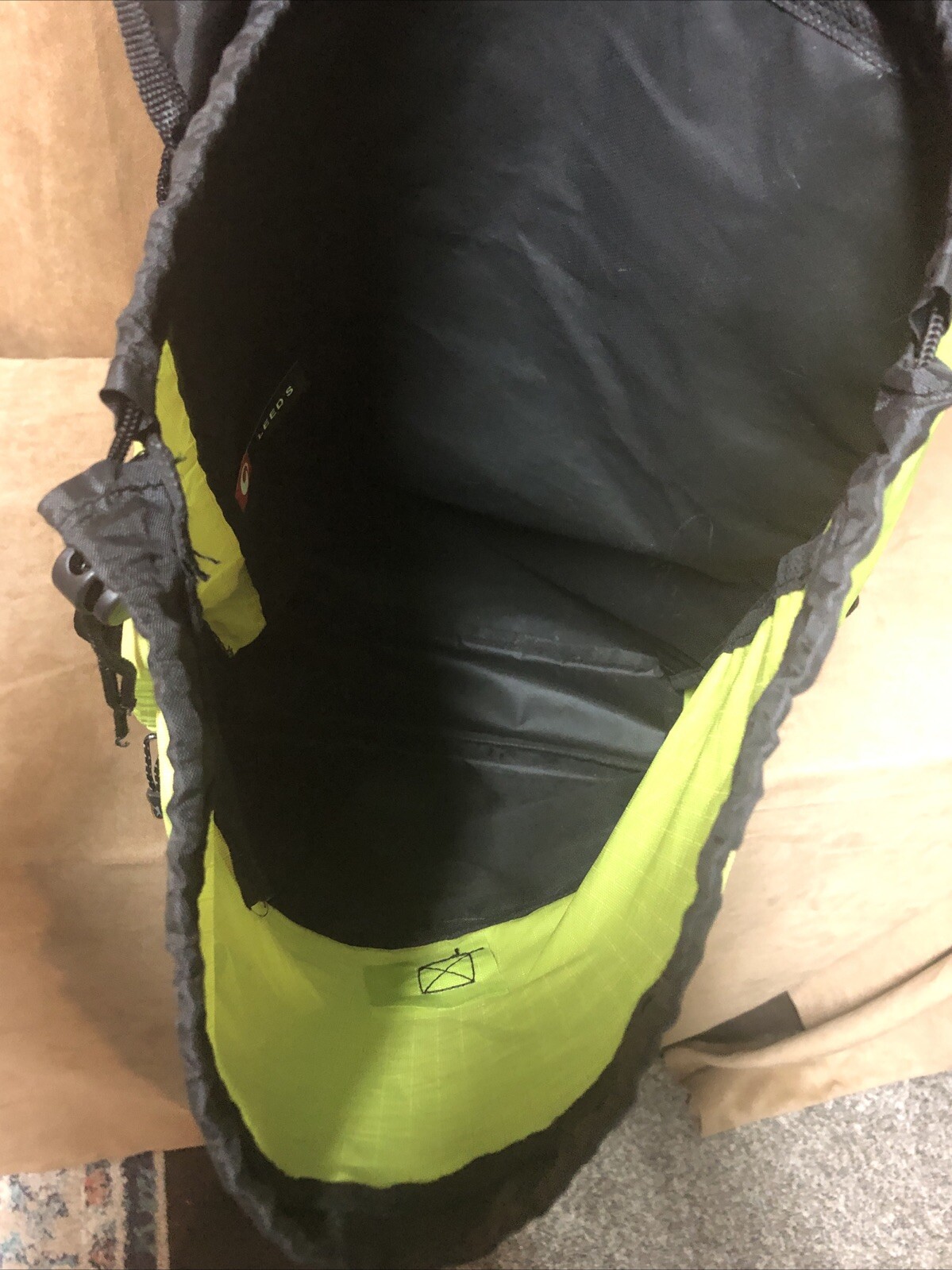 Slazenger Lightweight Book Bag Backpack 13”x19”x 3” Wide OR Nurses Nationwide