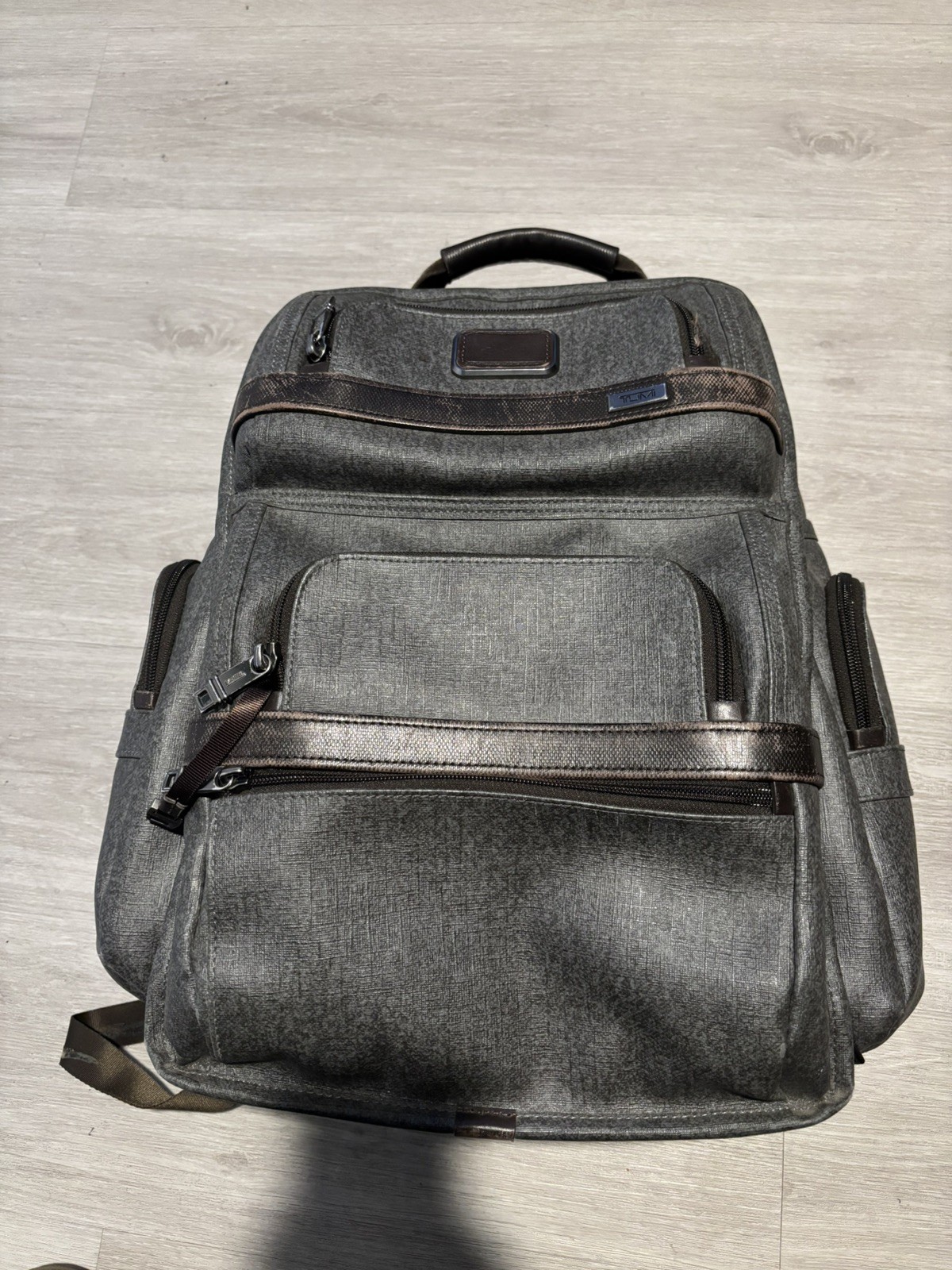 TUMI Alpha 3 Brief pack Black Backpack