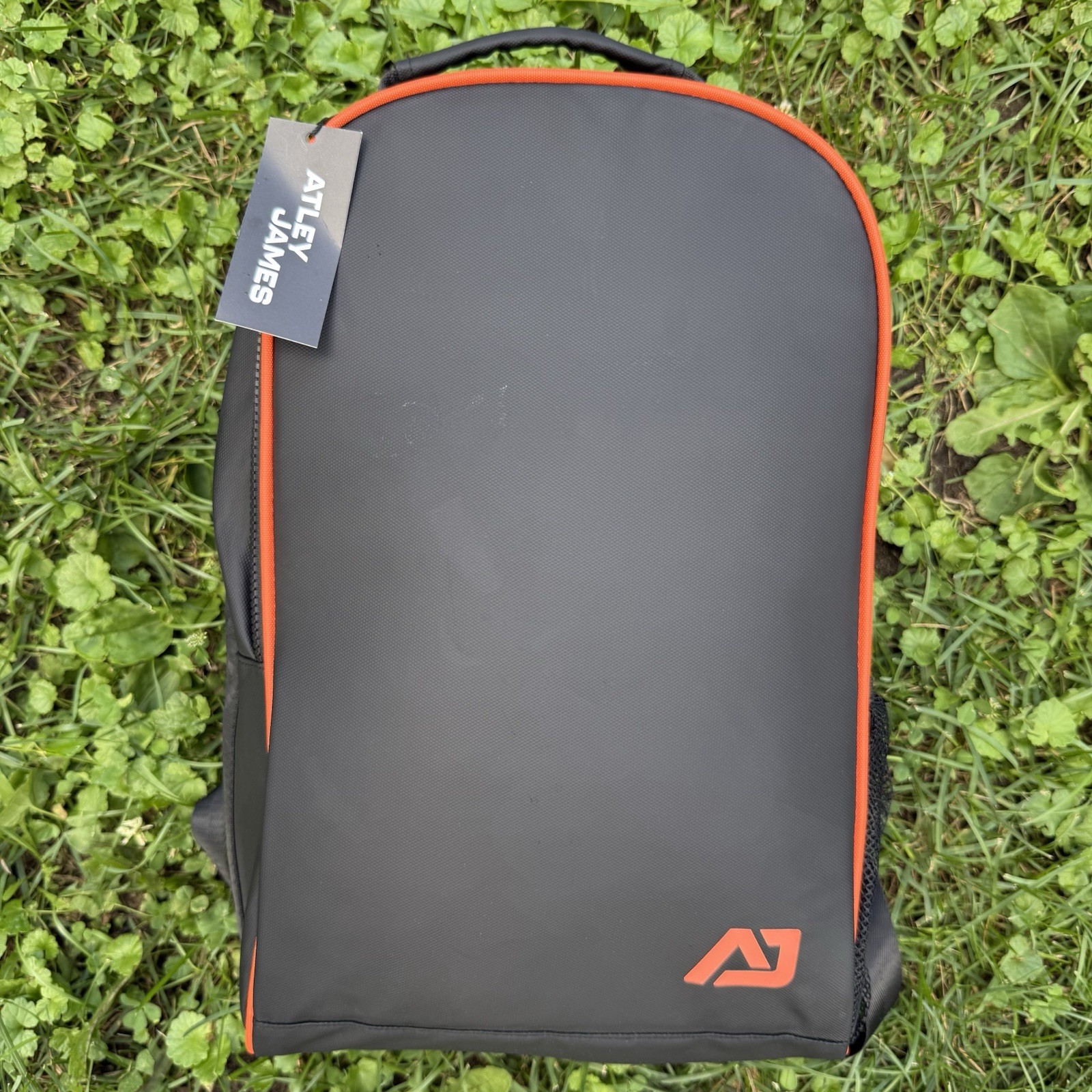 ATLEY JAMES Backpack Sling Bag Set Black Orange Travel School NEW NWT