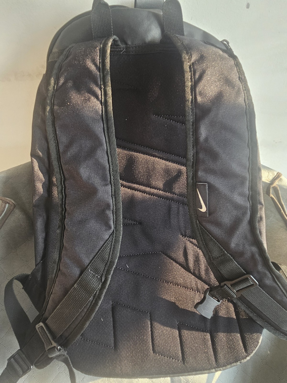 Nike 2-in-1 Black Backpack And Duffle Bag