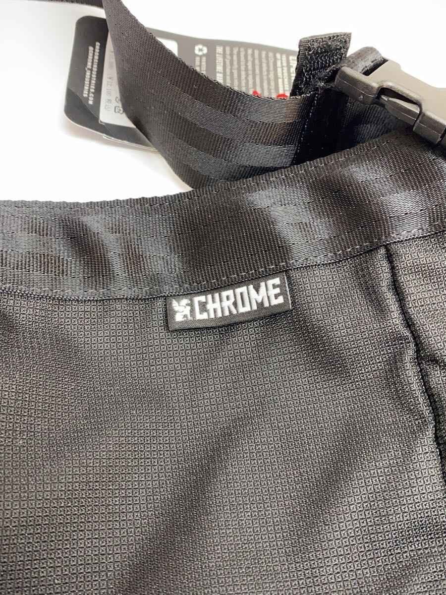 CHROME Shoulder Bag, Polyester, Black, Plain, JP-197-BK-NA-NA