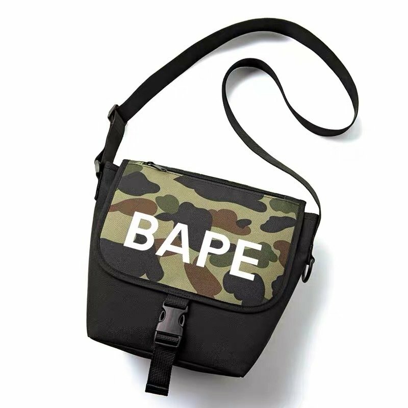 A Bathing Ape 2020 WINTER COLLECTION Camo Shoulder Bag 21cm x 28cm x 18cm