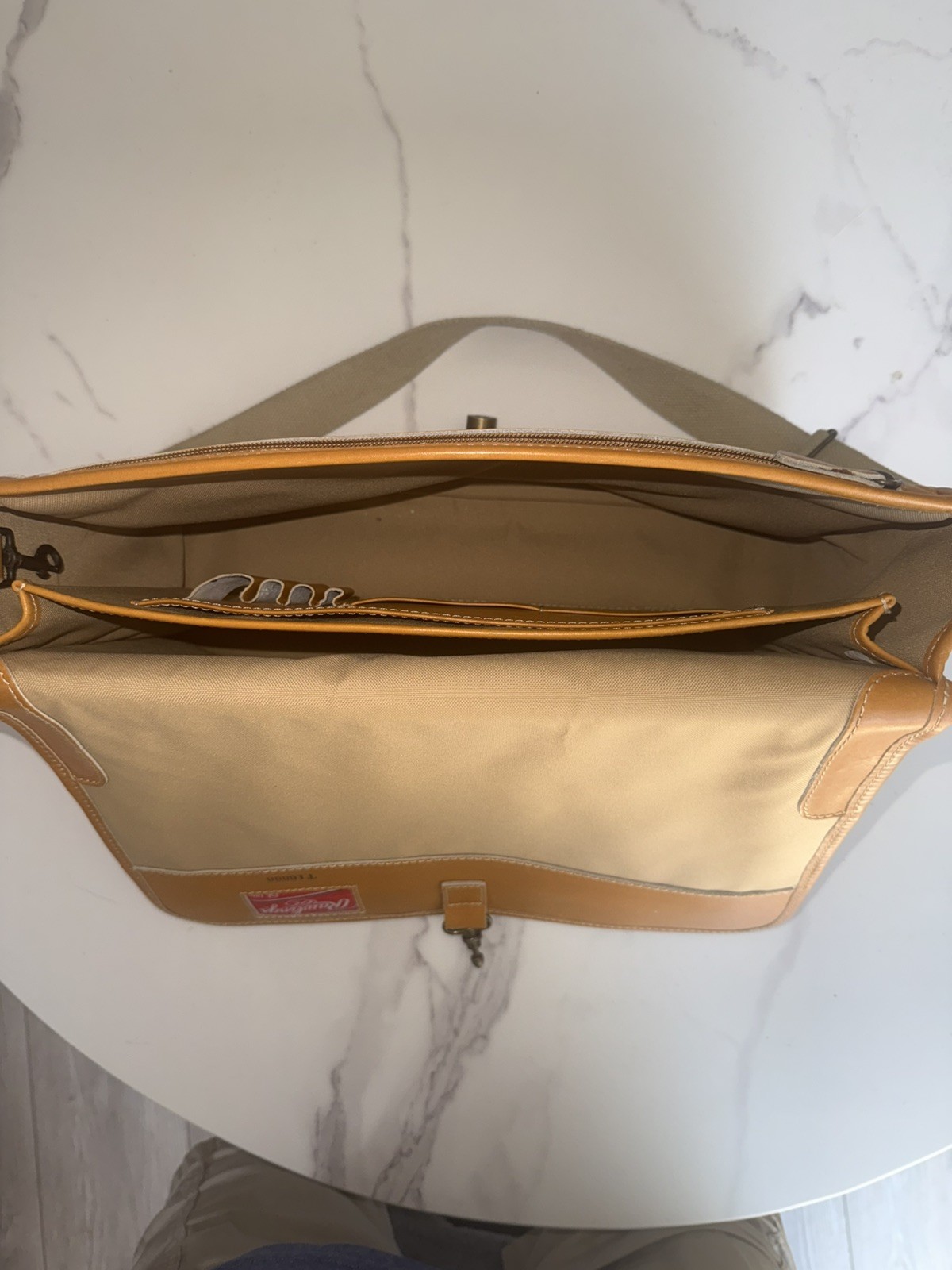 Rawlings Baseball Glove Bag Briefcase Leather Vintage