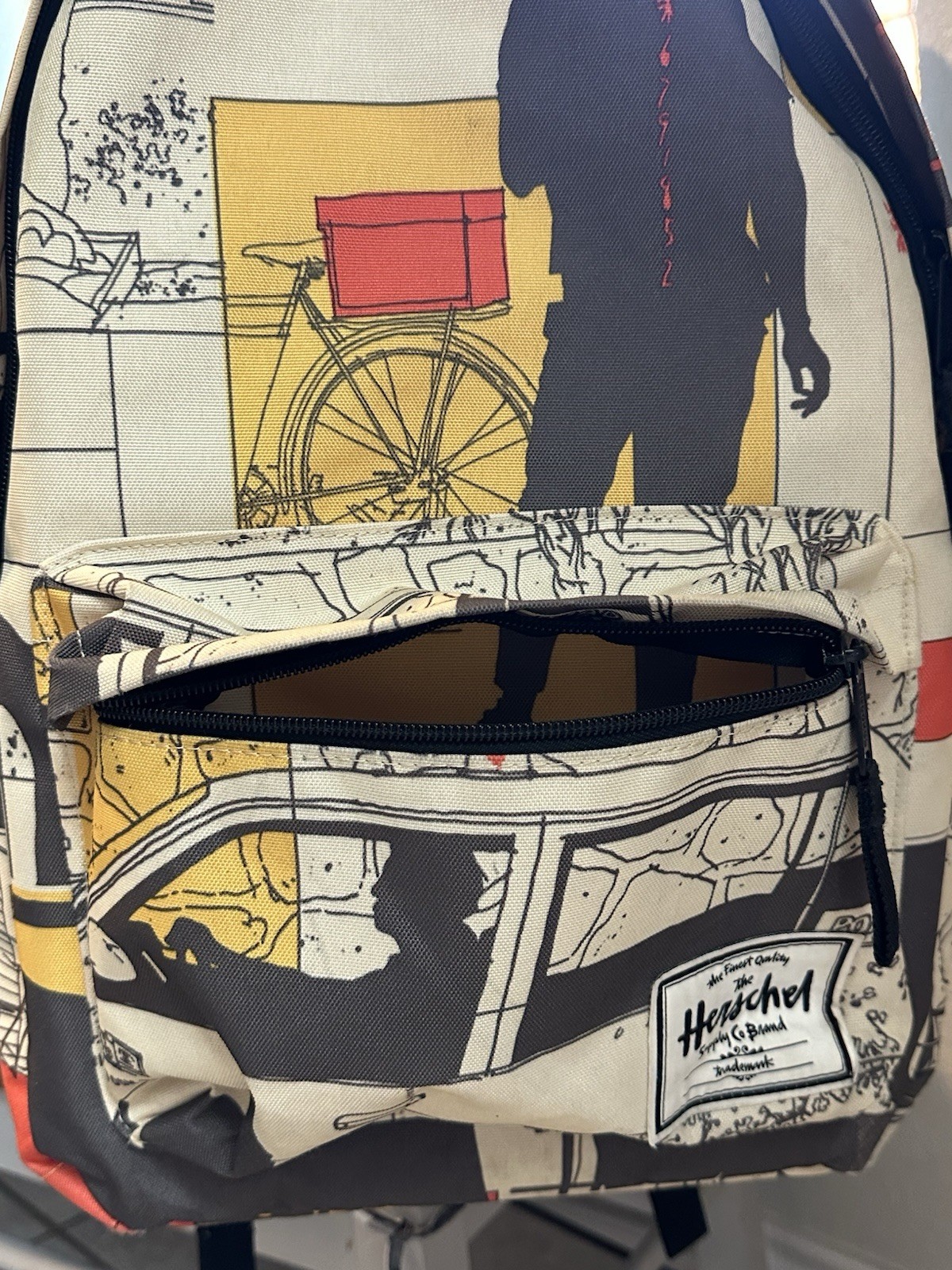 HERSCHEL & EVAN HECOX LIMITED EDITION GRAPHIC PRINT BACKPACK