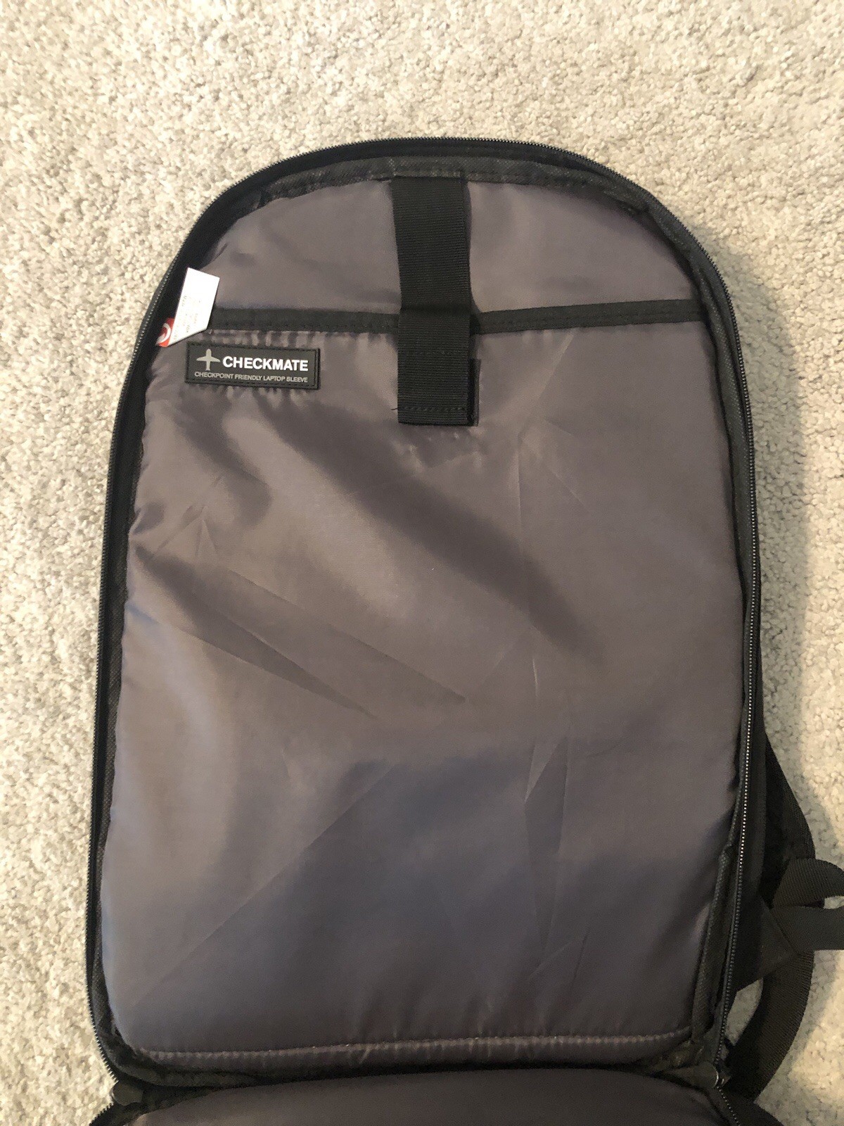 Leed’s Checkmate Union Pacific Railroad Embroidered Black Corporate Backpack