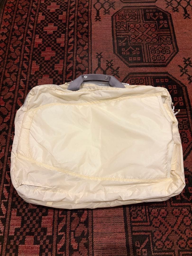 The North Face Purple Label Lightweight 2-Way Bag White 45x30x10cm Used JAPAN