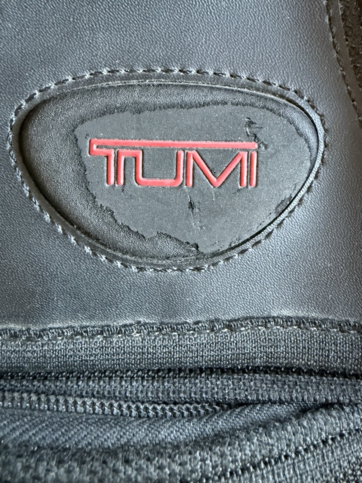 Vintage Black Tumi T2 Backpack Travel Daypack