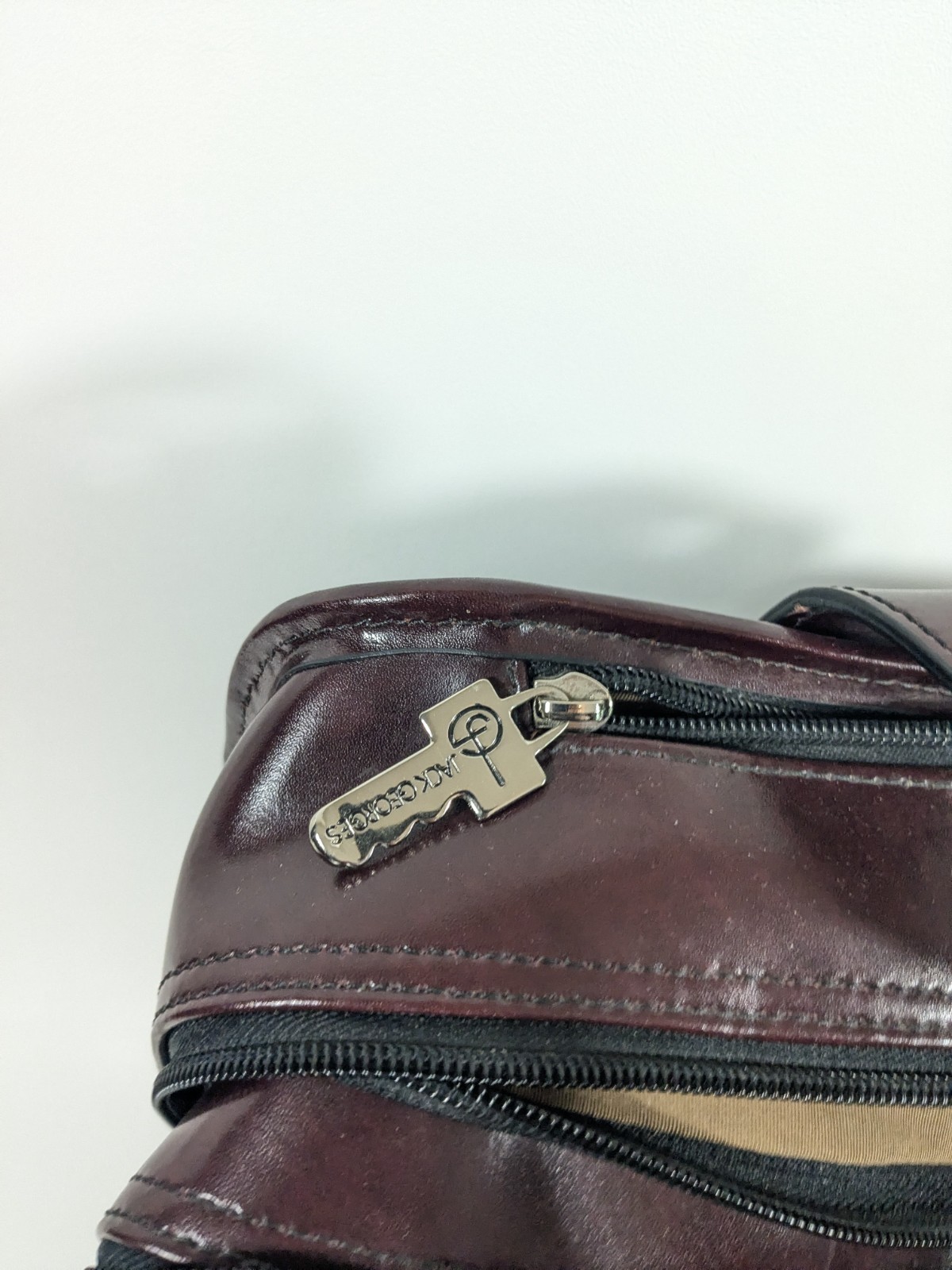 Some marks! Jack Georges Black Rolling Laptop Office Professional Travel