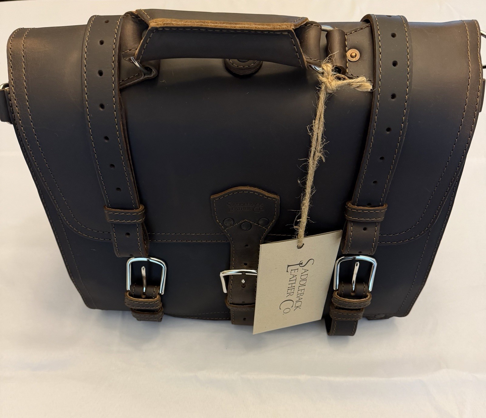 Saddleback Leather Co. Large Dark Coffee Classic Briefcase – Mint with tags