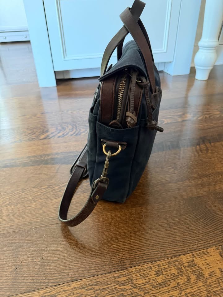 Filson Rugged Twill Original Briefcase. $500 MSRP + tax = $550 total
