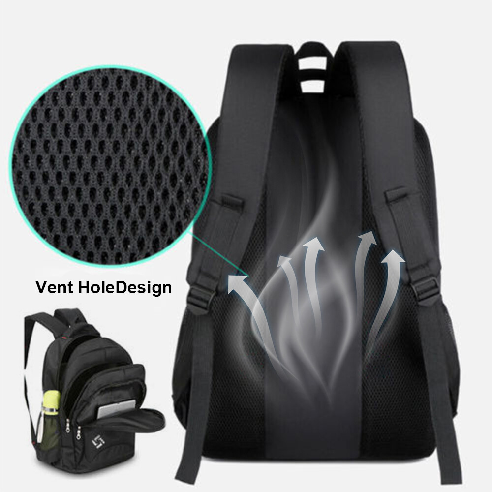 Water Resistant Large 18″ Laptop Backpack Men Women Travel School Business Bag