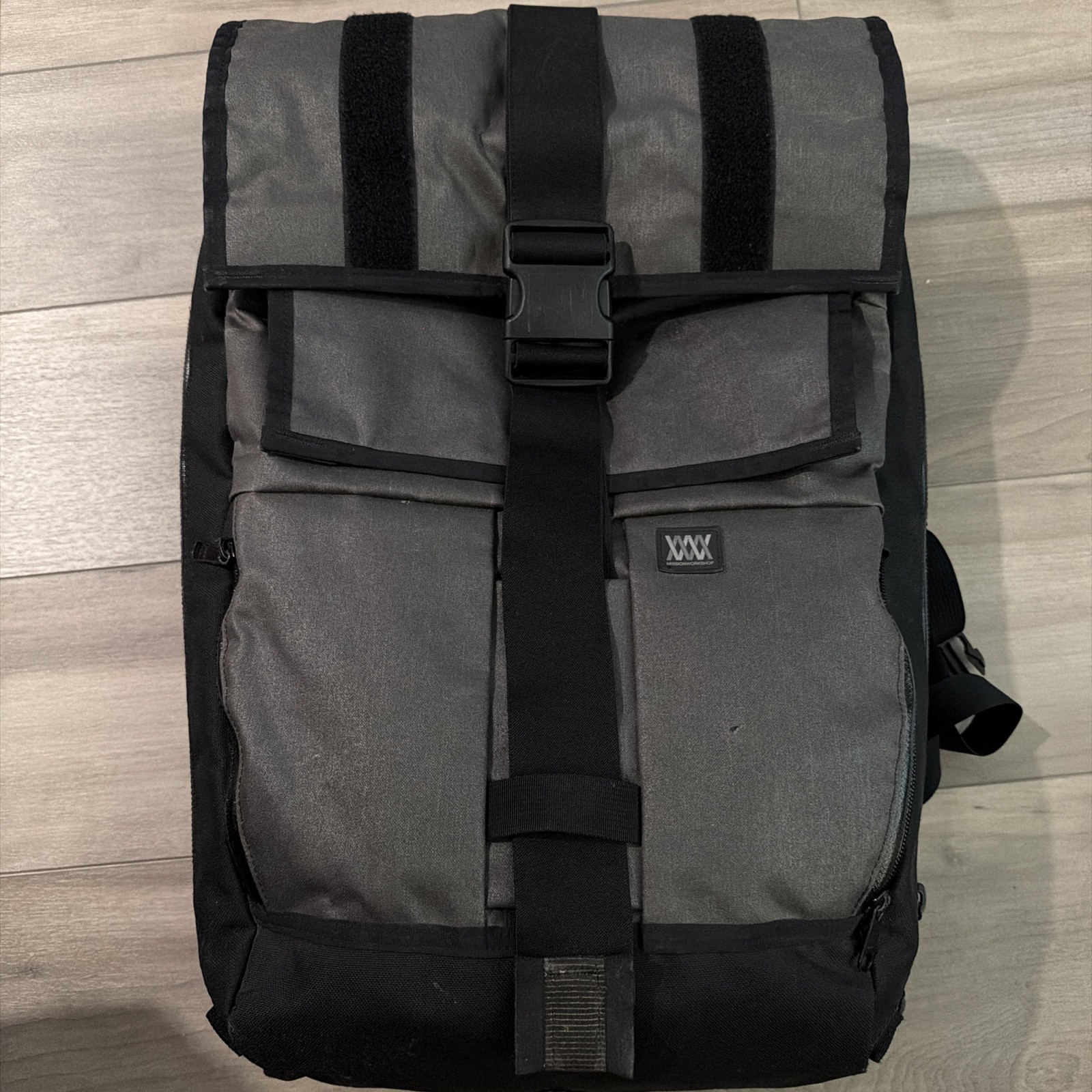 Mission Workshop Vandal 29L-65L Expandable Cargo Backpack Charcoal grey