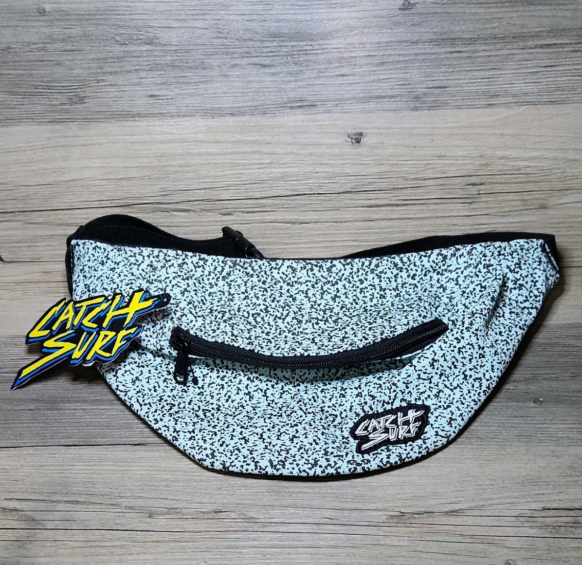 NWT Catch Surf Static Fanny Pack Canvas Hip/Waist Bag Retro Vtg 80s/90s Style 😍