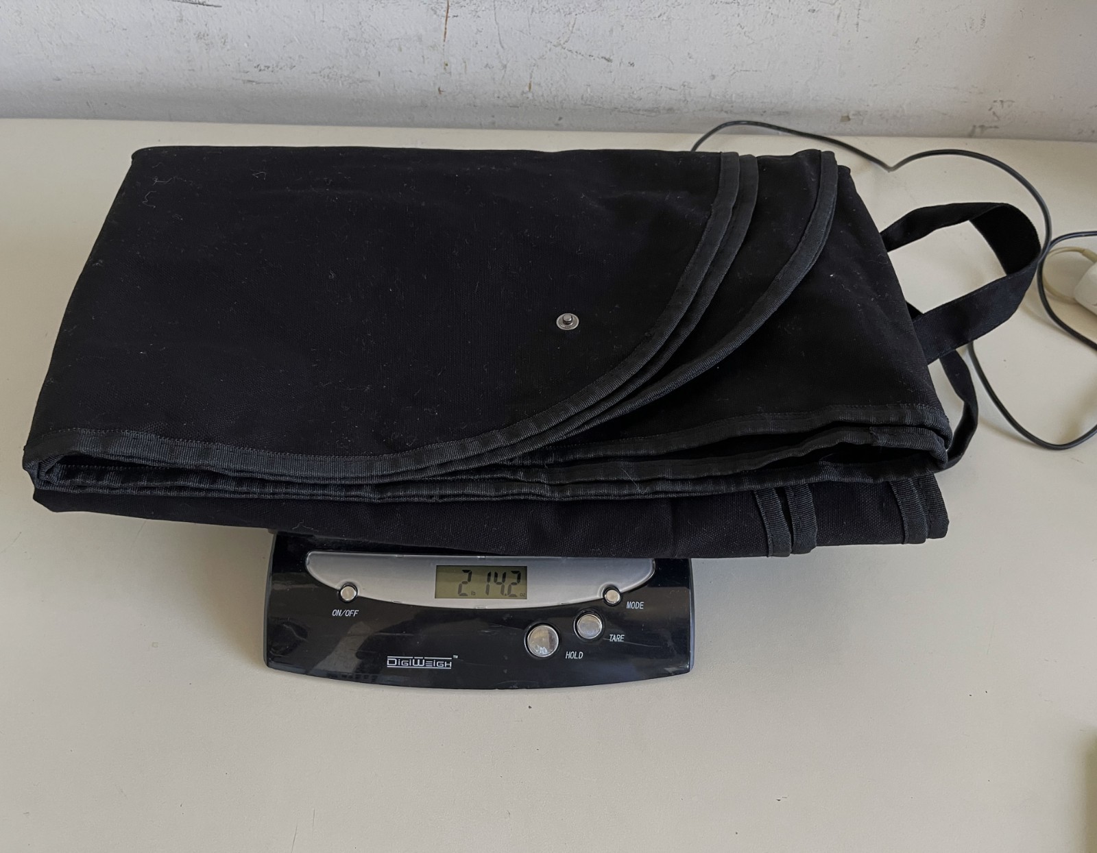 Authentic LOEWE 60×26 Zip Up Cotton Canvas Trip Travel Garment Bag Ship Fast