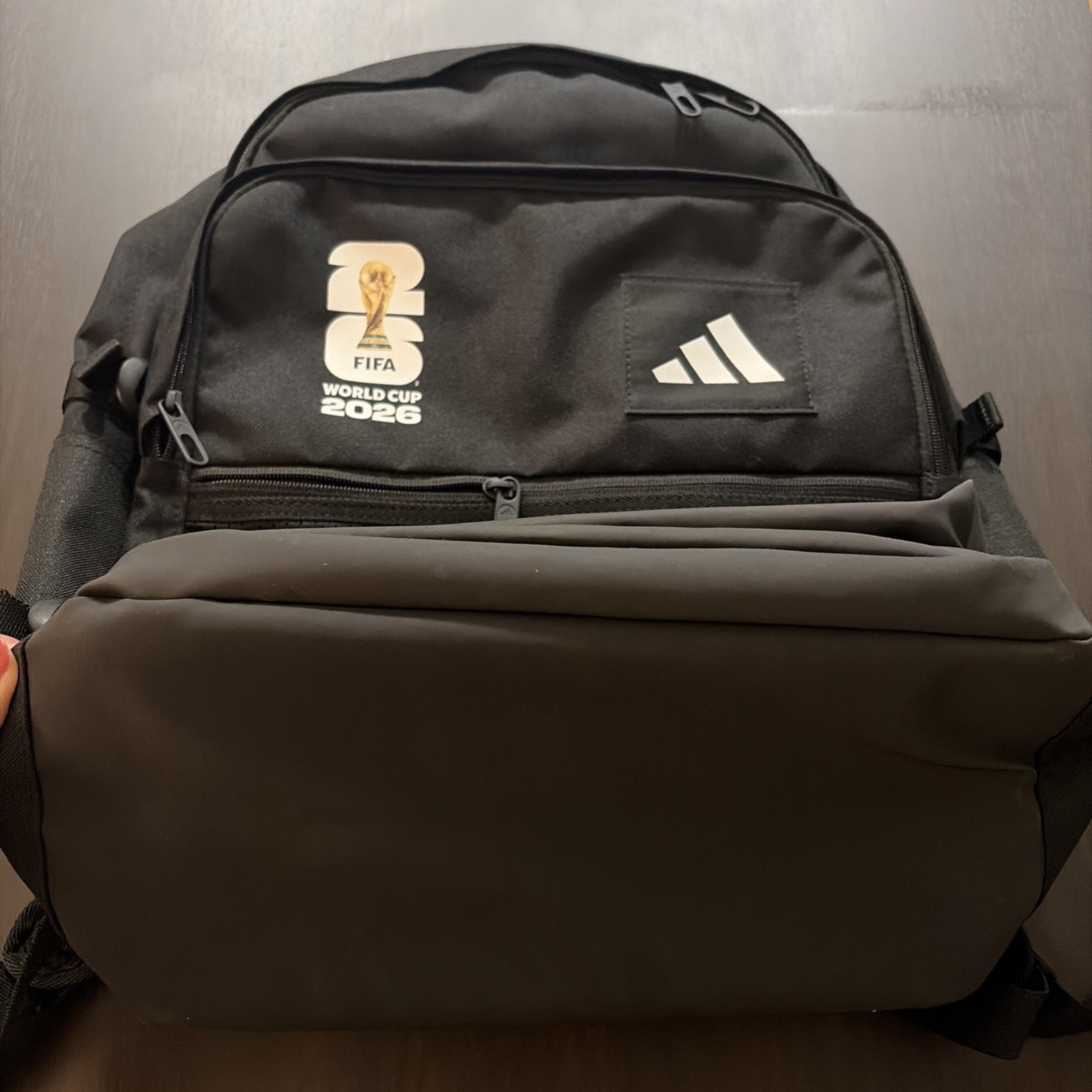 [FIFA World Cup 2026] Utility Multi-Pocket Backpack Casual Lifestyle Black 33L