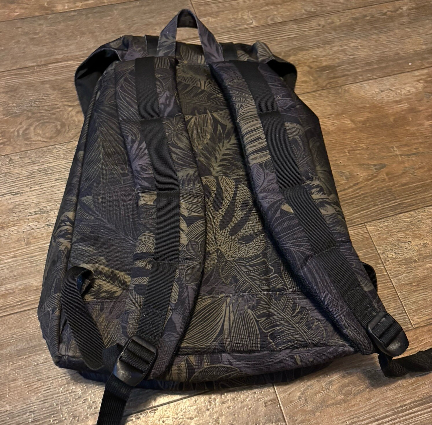 Herschel Supply Co. Retreat Laptop Backpack Jungle Palm Leaf Little America