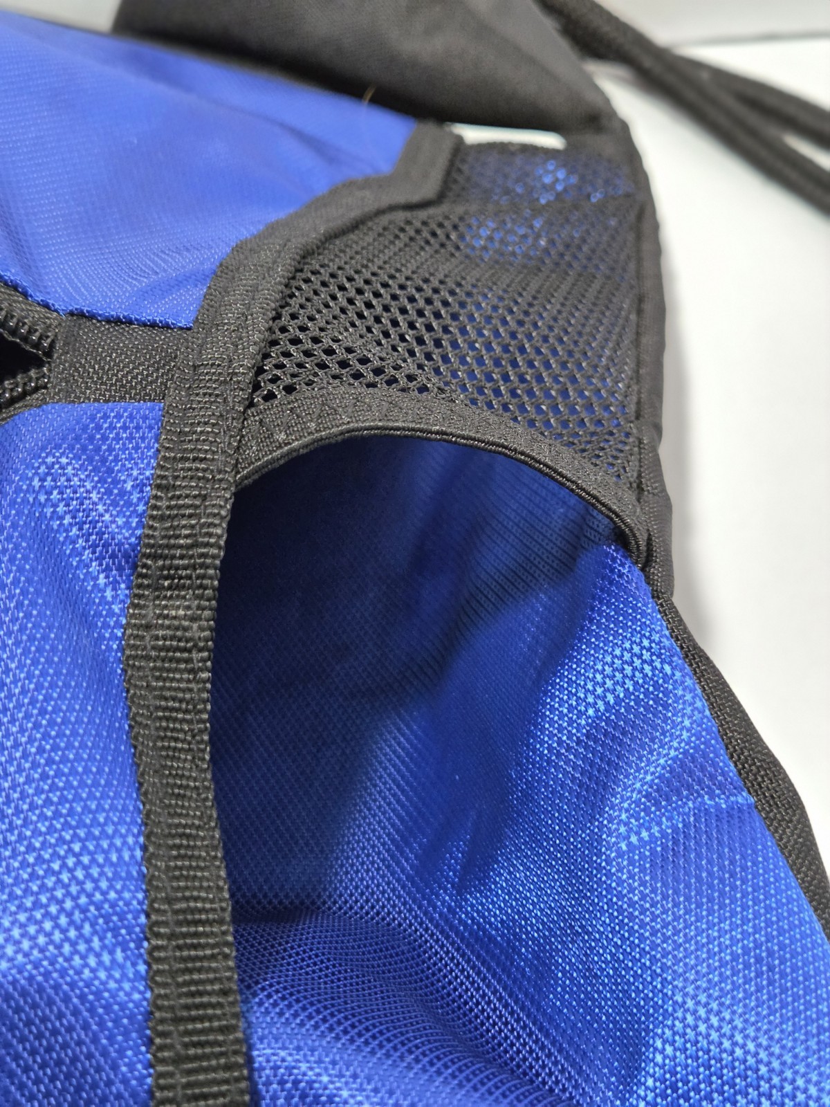 Adidas Alliance II Drawstring Bag Blue Black Gym Sackpack Training Sports Pack