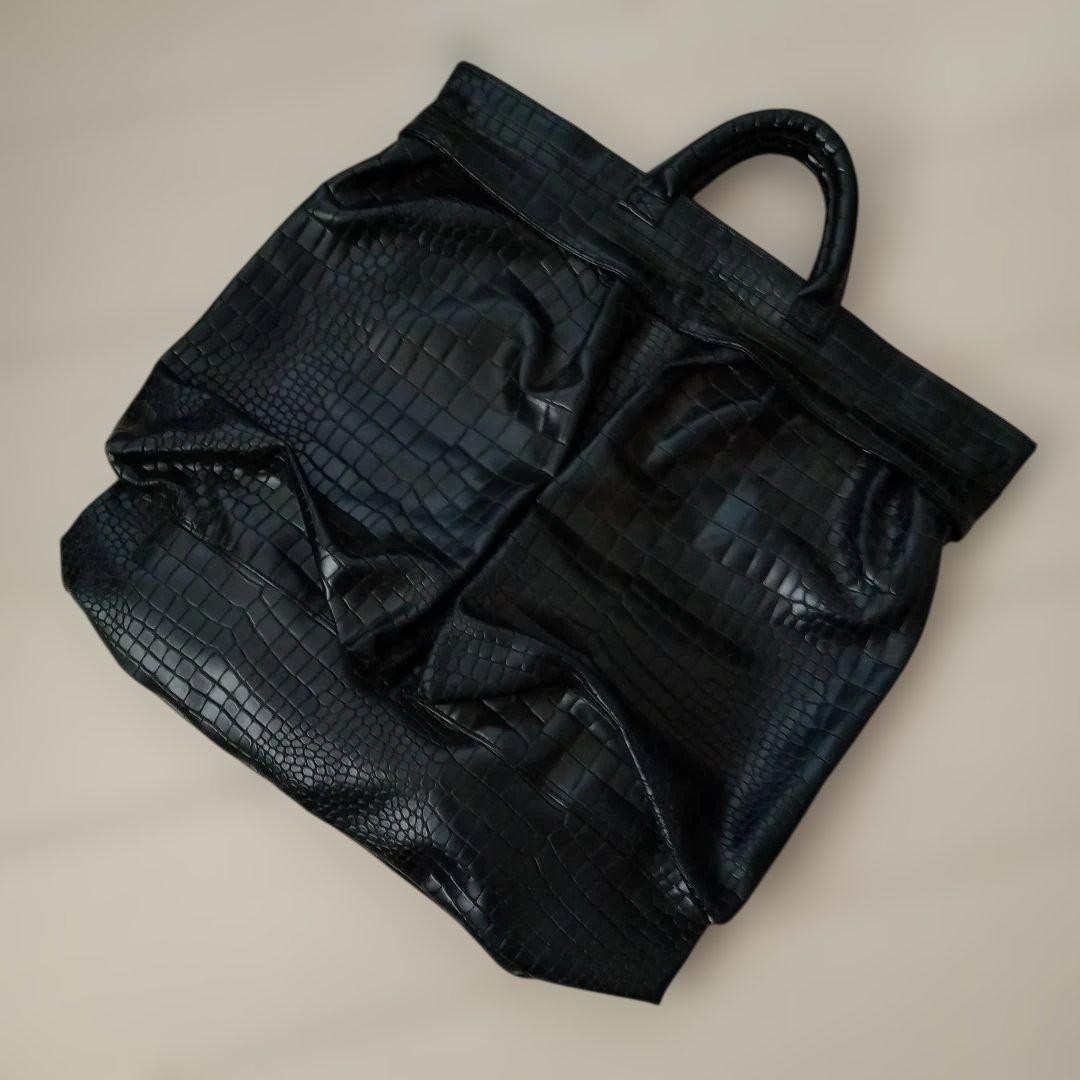 Rare Excellent THE NORTH FACE Crocodile Pattern Helmet Bag