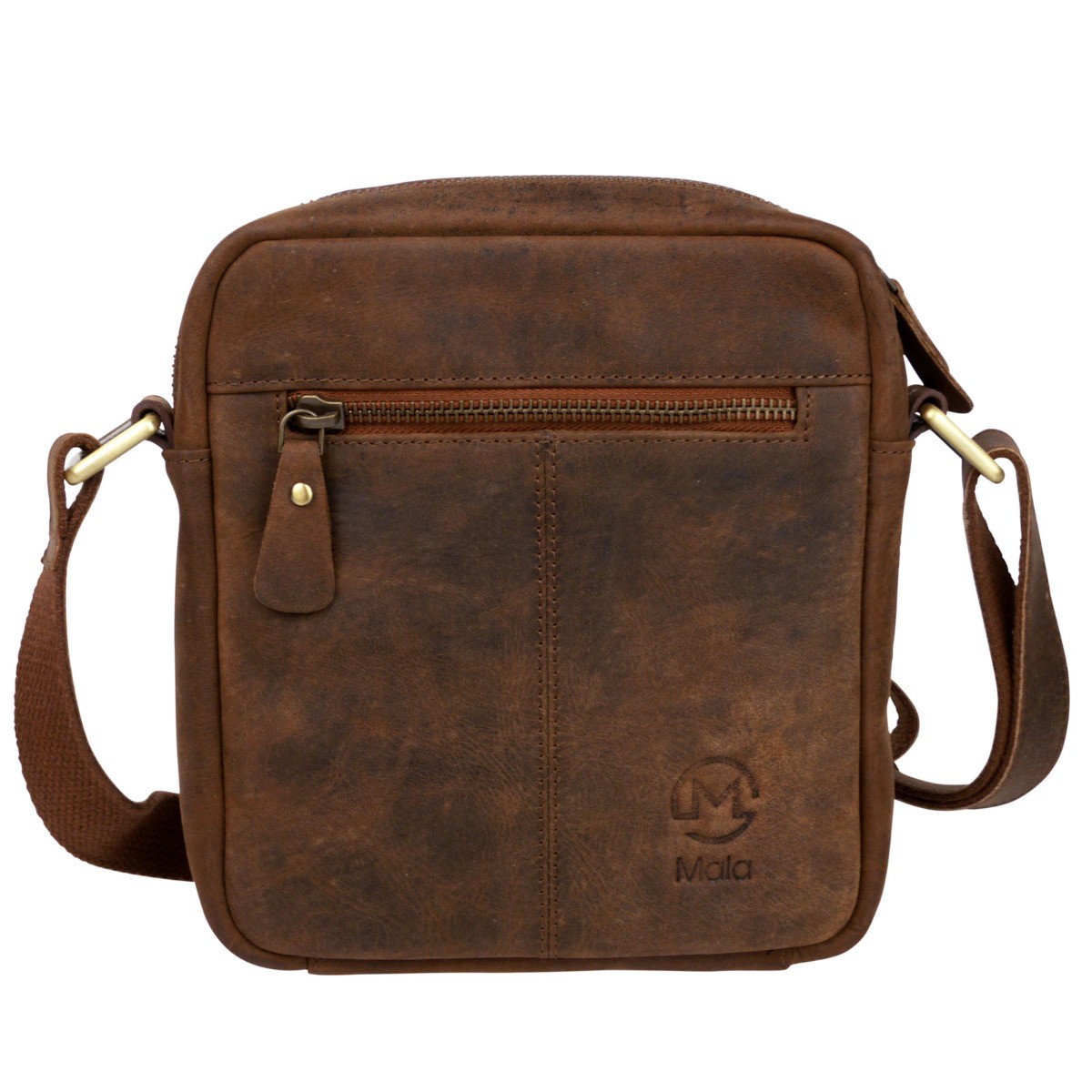 Mala Leather Compact Crossbody Bag Union Jack Vintage Collection