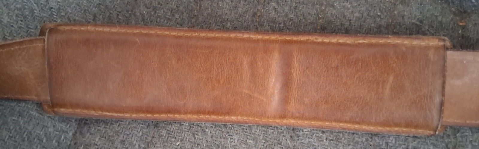 Orvis Briefcase Satchel Bag Brown Leather Vintage Gokey Style