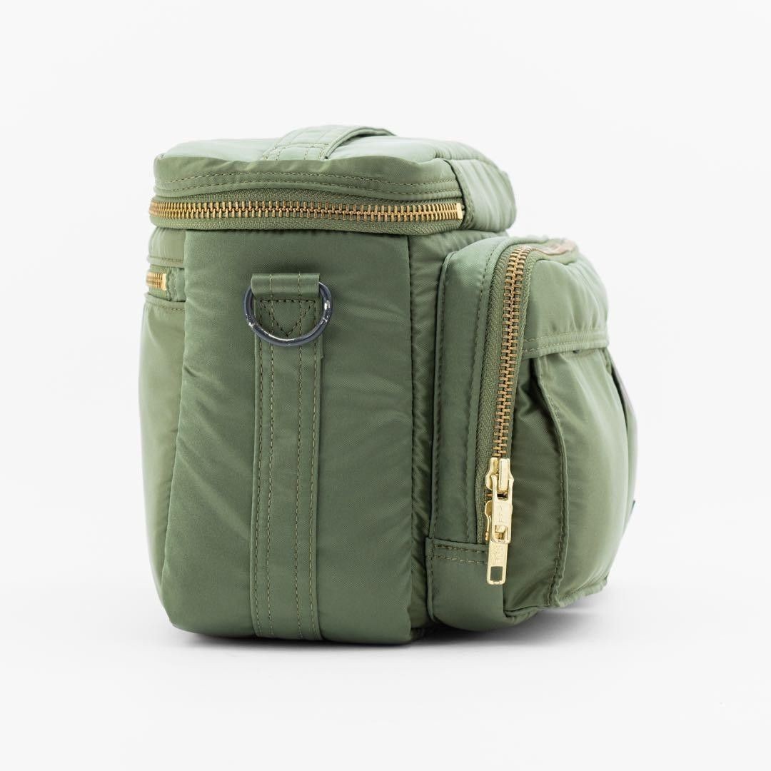 YOSHIDA Kaban Porter TANKER Camera Shoulder Bag Nylon Green 18cm x 25cm from JP