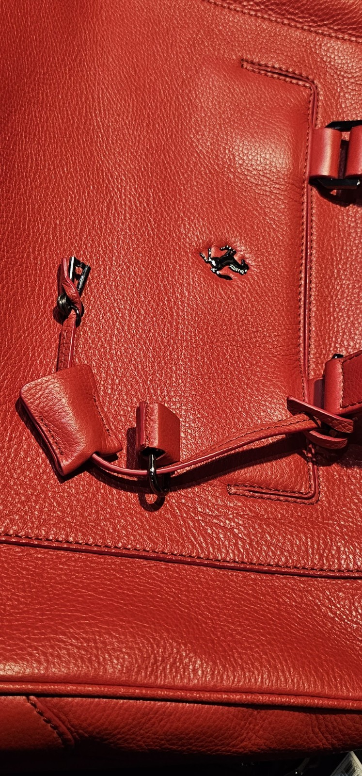 Ferrari Bag (Rosso Corsa Red) Colectable Bag