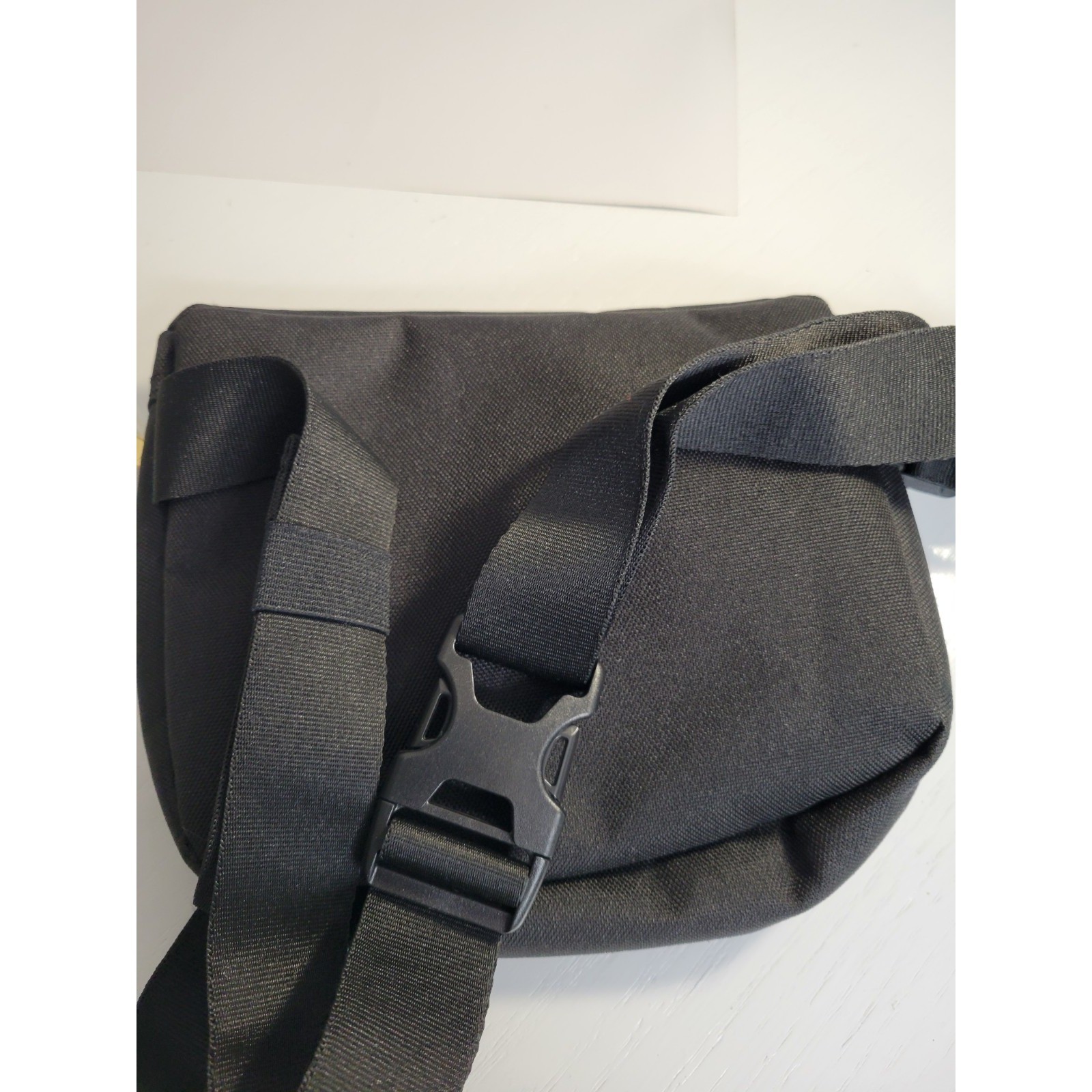 New Herschel Hip Pack Unisex OS Black Recycled Fabric Fanny Pack