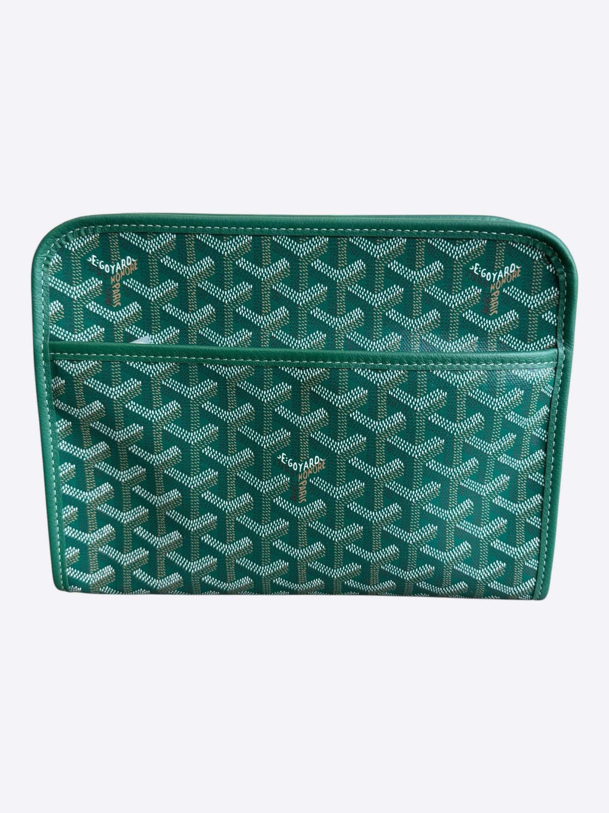 Goyard Green Jouvence MM Toiletry Bag