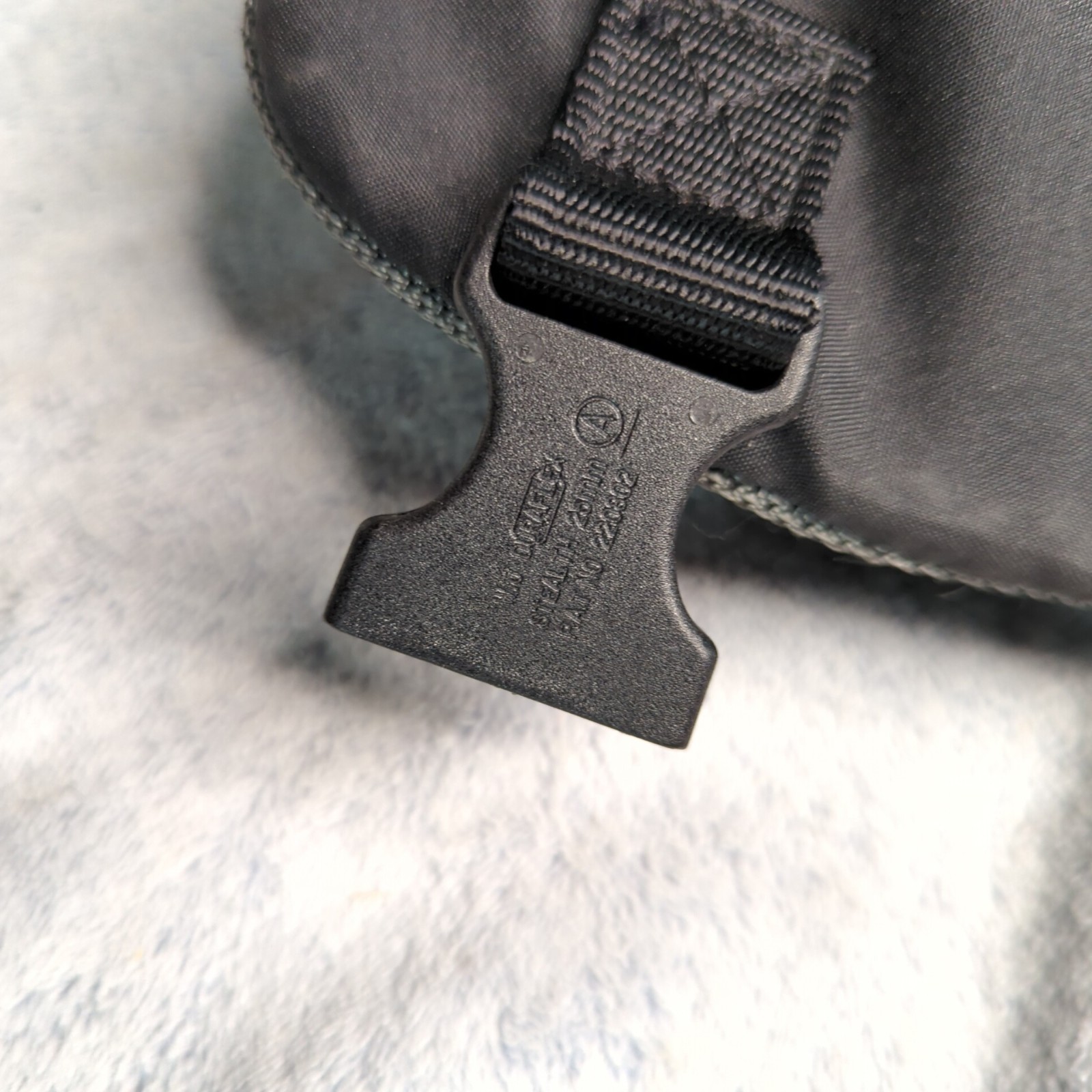 TUMI T2 Black Gray Ballistic Nylon Backpack