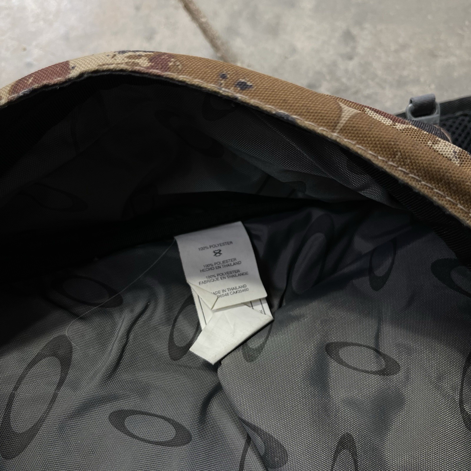 Vintage Oakley Camo Backpack Tactical Gear Software 2000s Rare Military
