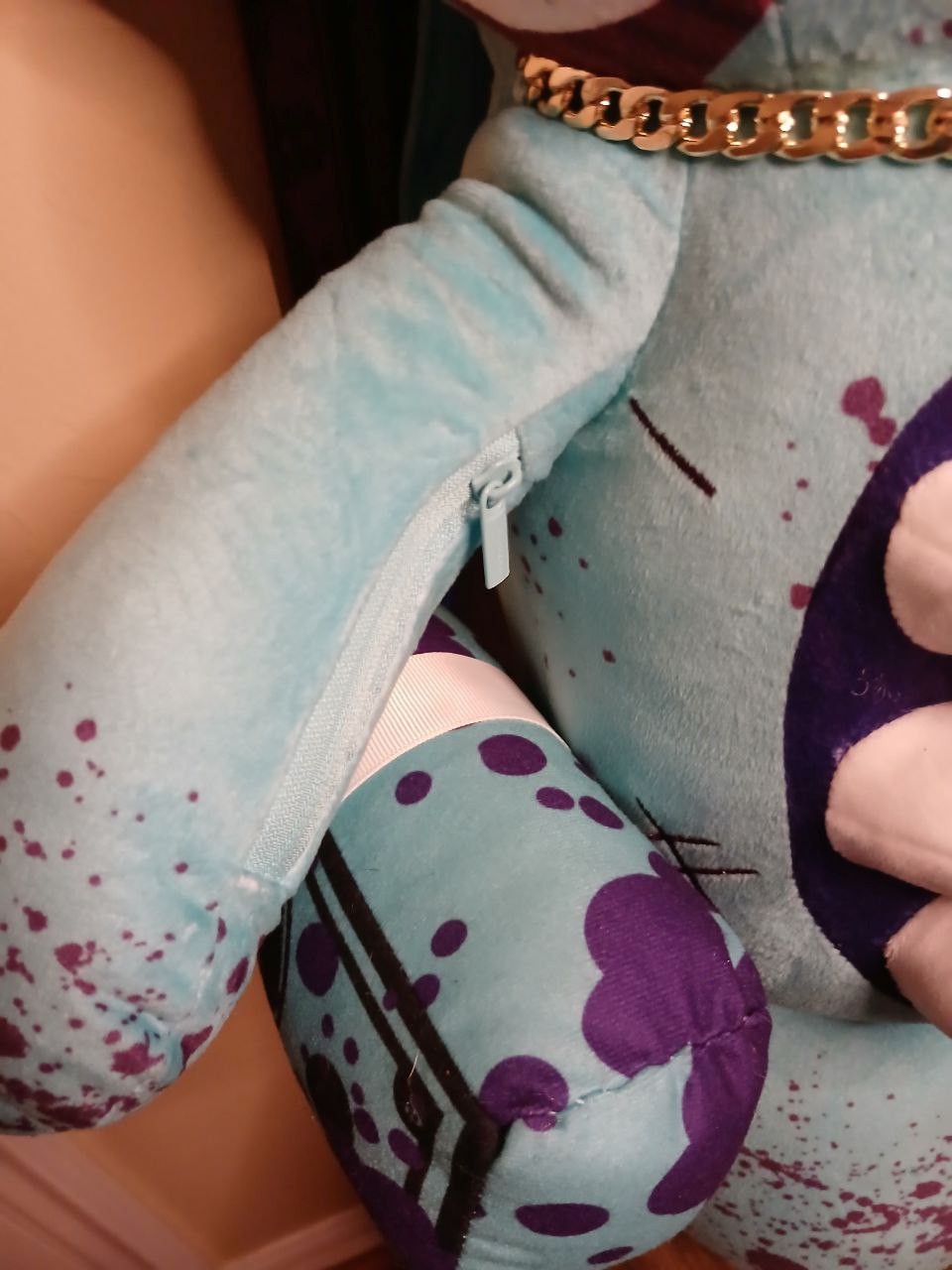Sprayground Zombie Bear Plush Backpack “Night of the Living Bear”