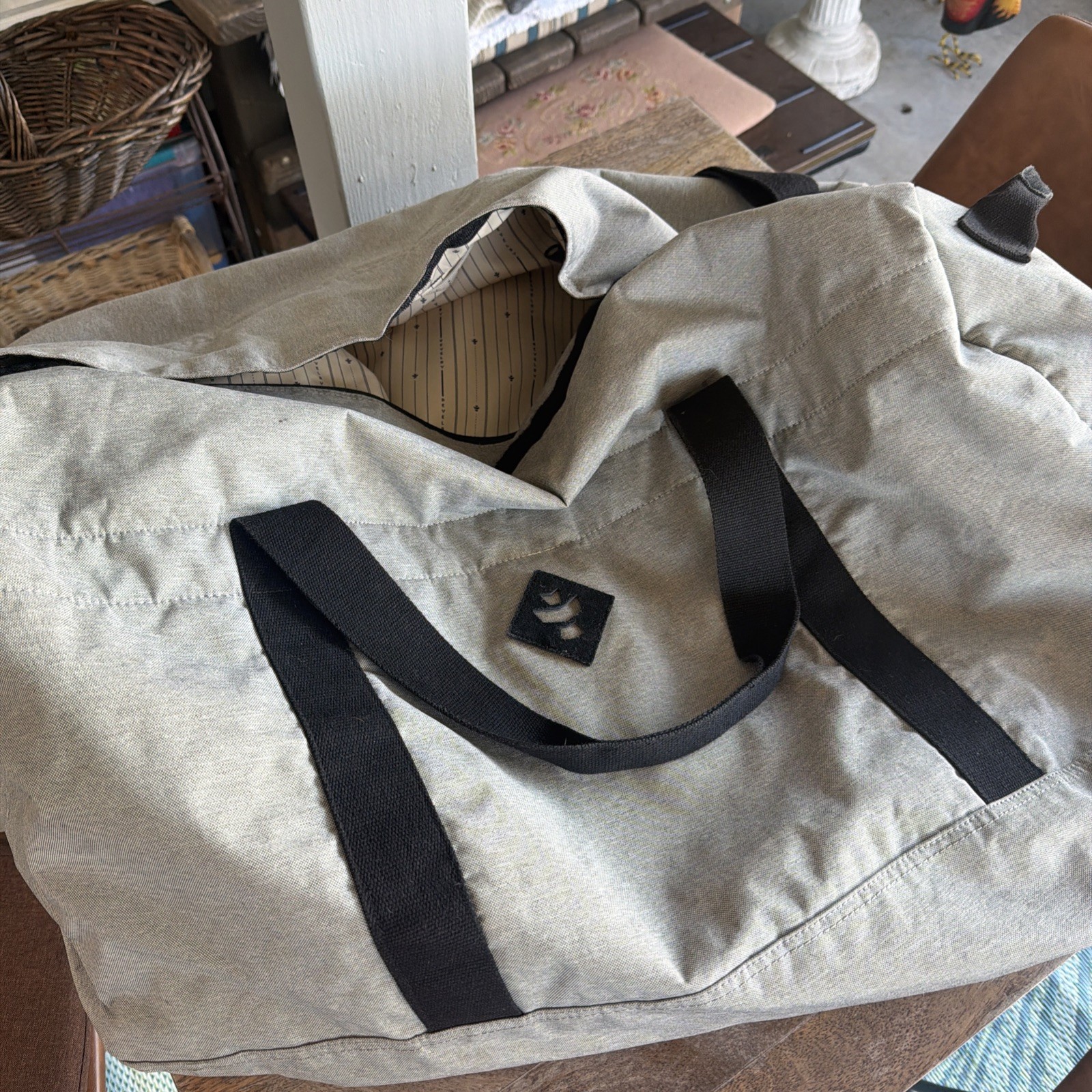 Revelry Gigantic Odor Absorbing Duffel Bag Charcoal Lined Smell/proof