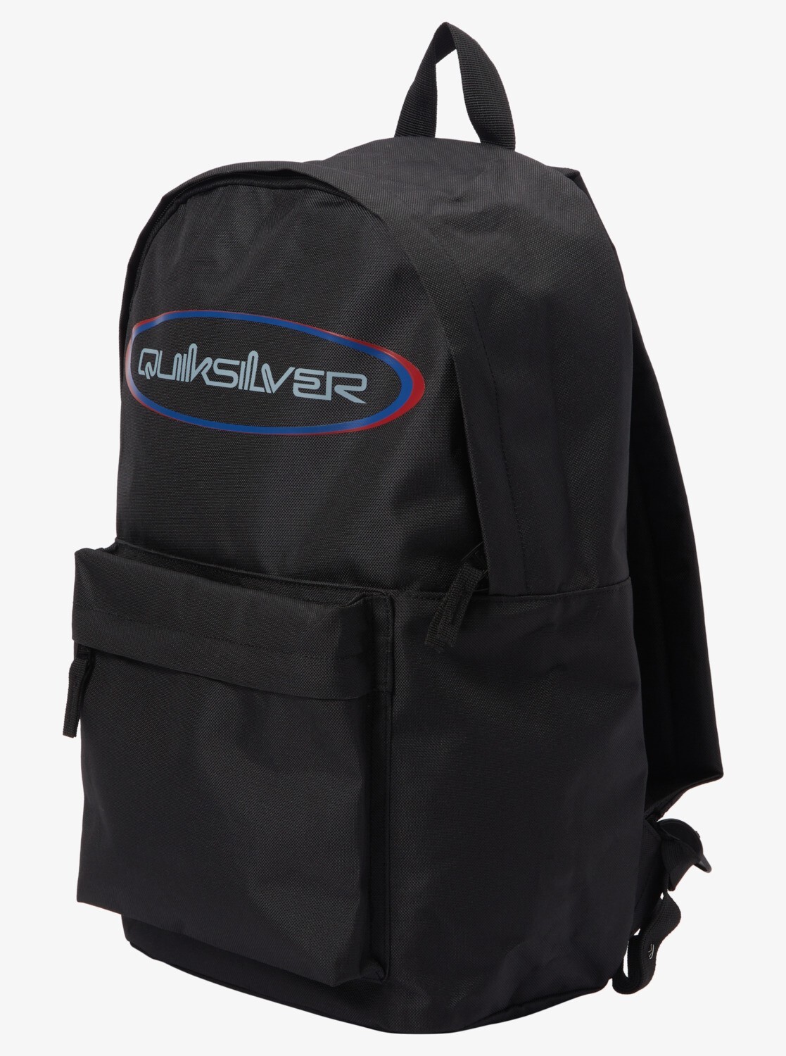 QUIKSILVER THE POSTER LOGO MEDIUM BACKPACK JET BLACK AQYBP03175 KTC0