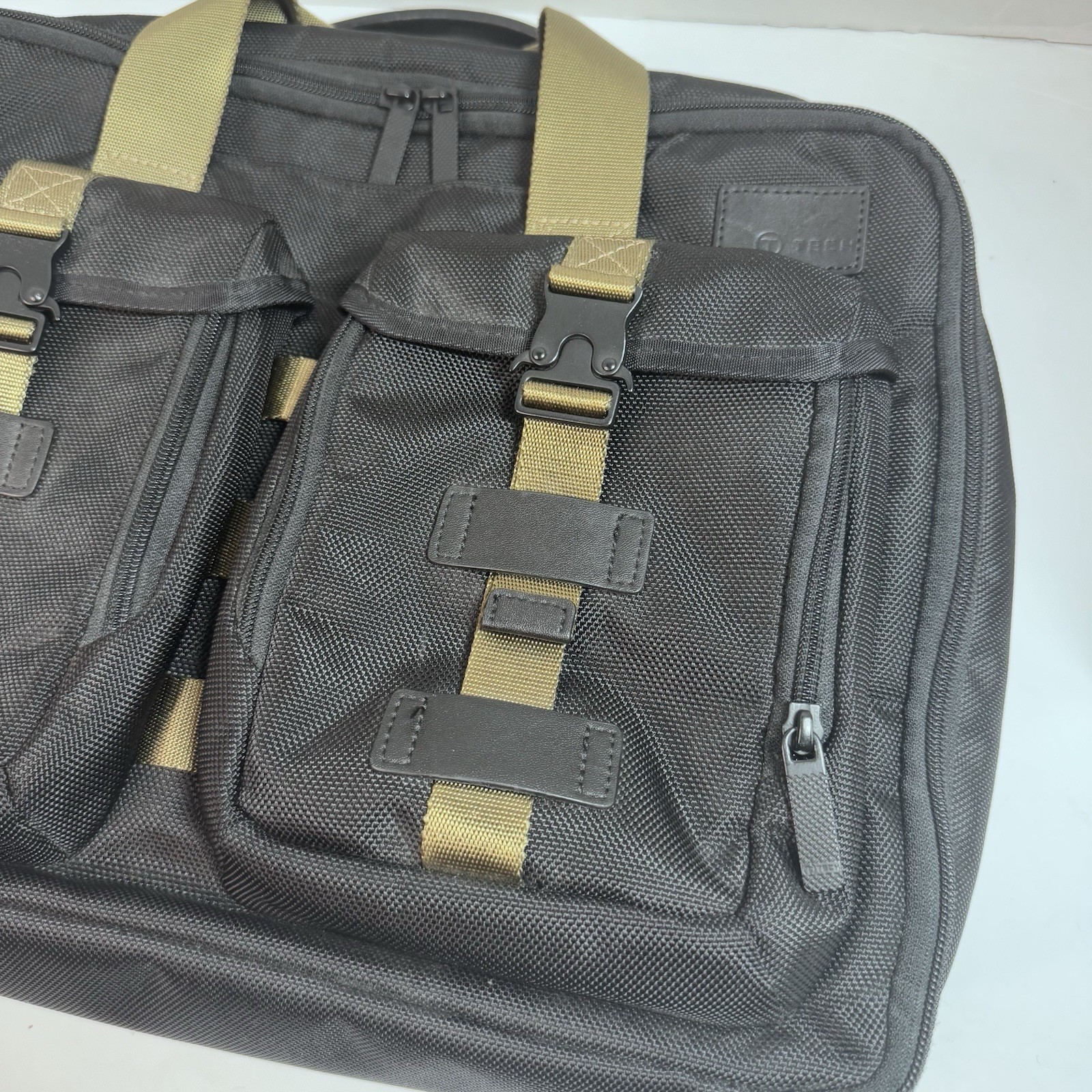 T-TECH by TUMI × TMT 3-way briefcase Business Back Nylon Leather Black Laptop