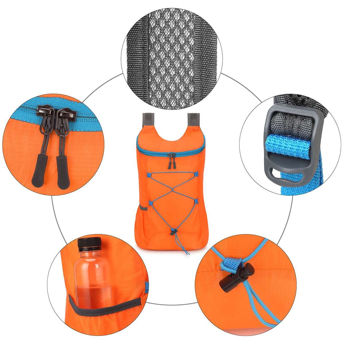 Foldable Travel Backpack Waterproof Outdoor Rucksack Men Camping Hiking Bag new