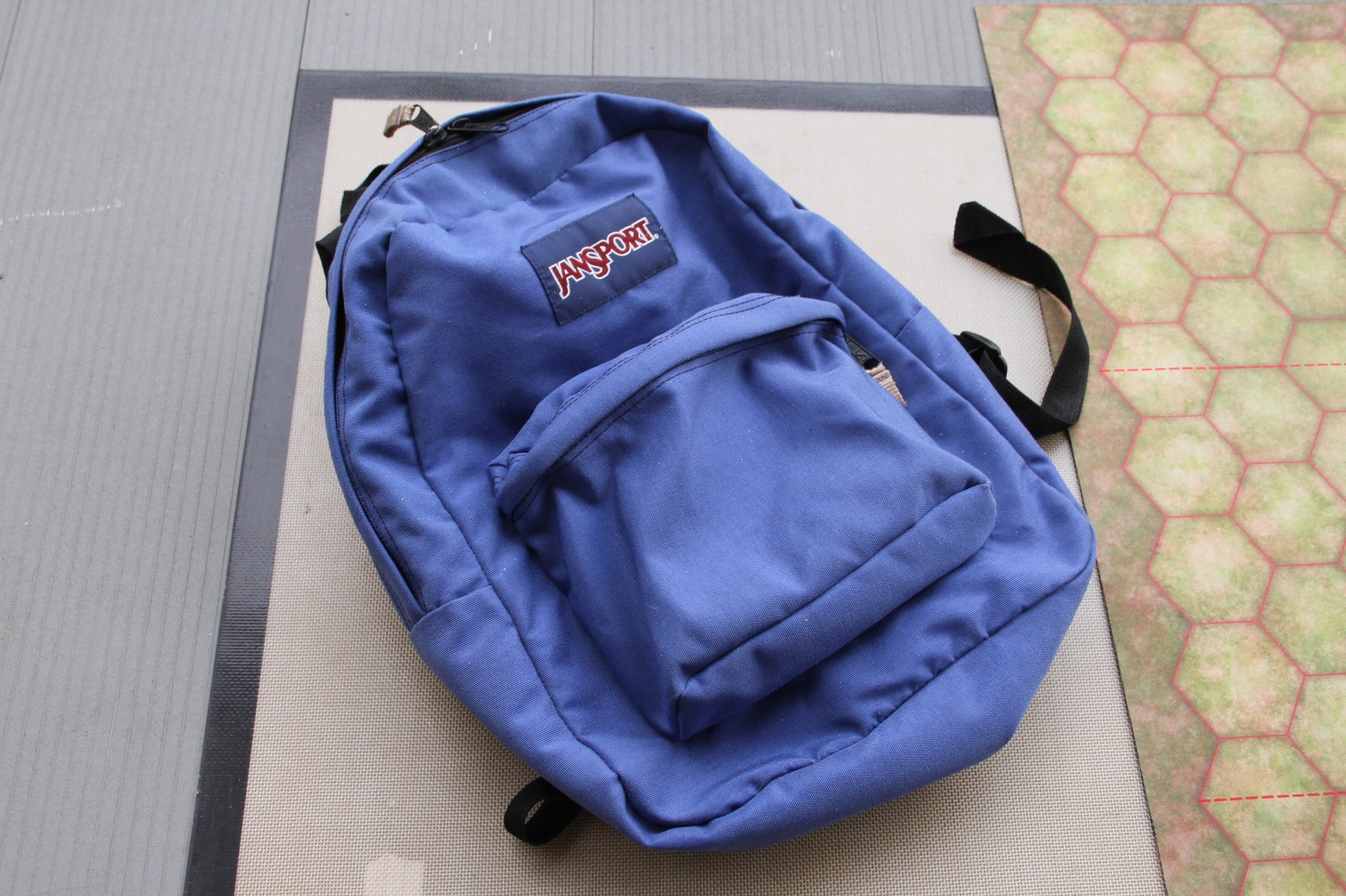 Vintage Jansport Blue Backpack Dapack -Retro Y2K 90s