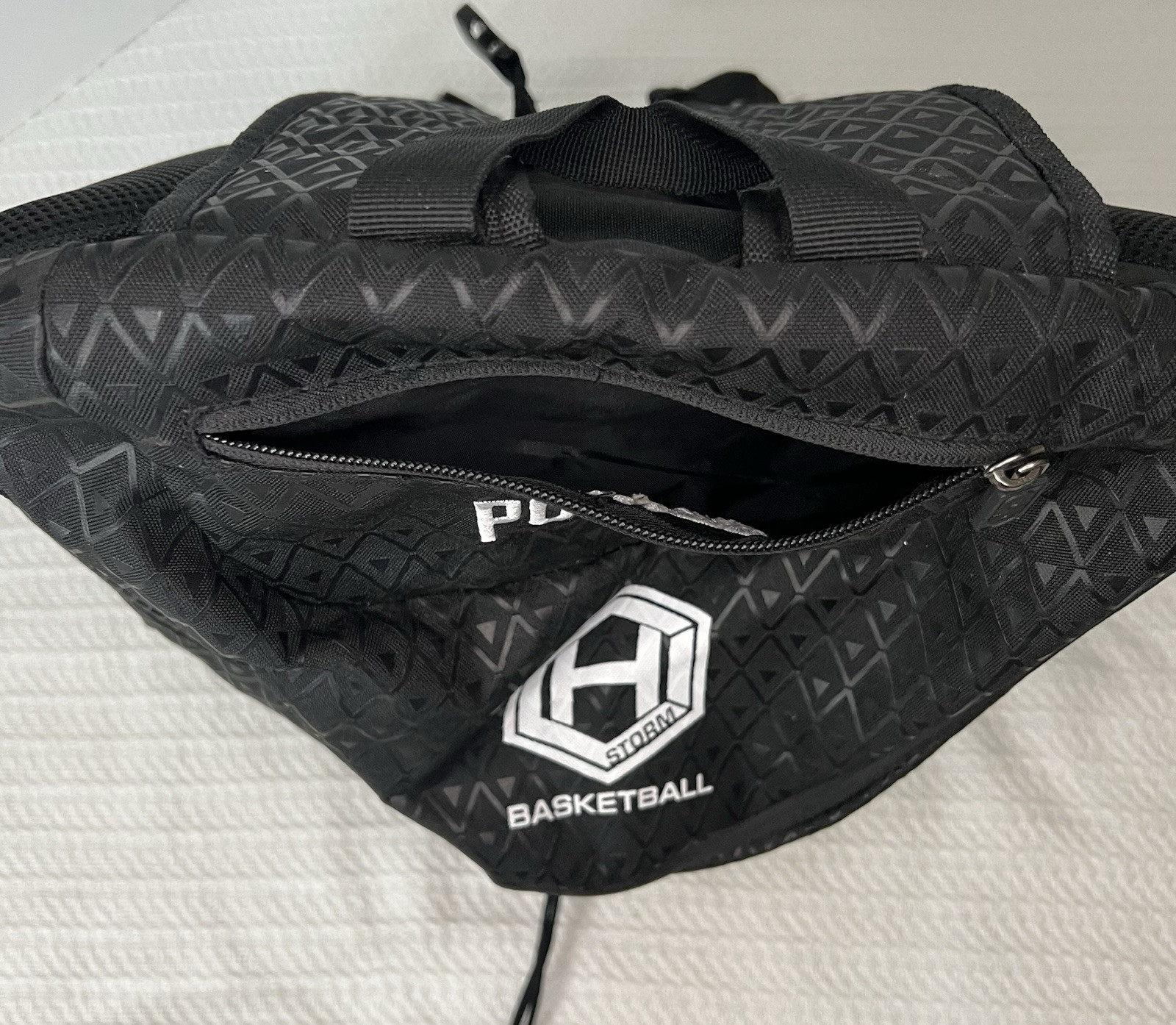 Point3 Basketball Backpack Black Large Sports Equipment Gear Ball Bag