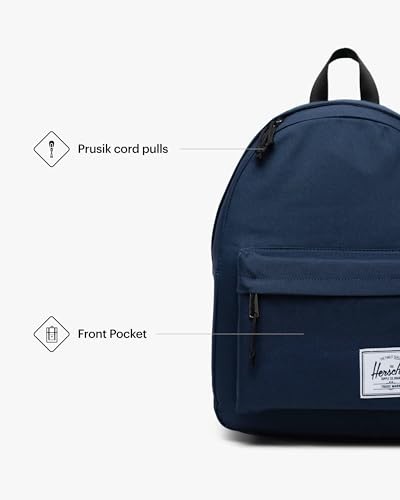 HERSCHEL SUPPLY CO CLASSIC BACKPACK ONE SIZE 11377-00007-NAVY