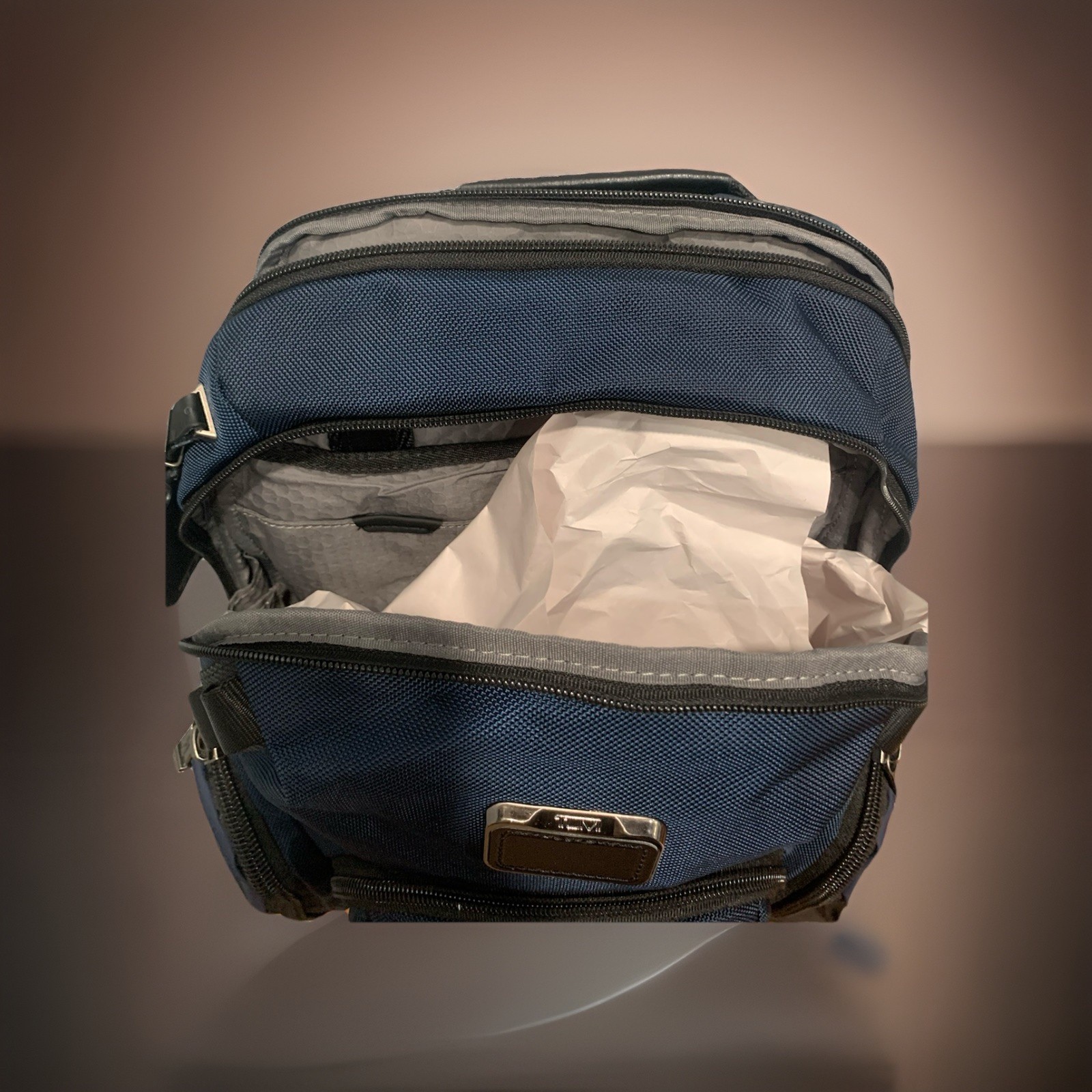 Tumi Alpha Bravo Navigation Backpack Navy $595