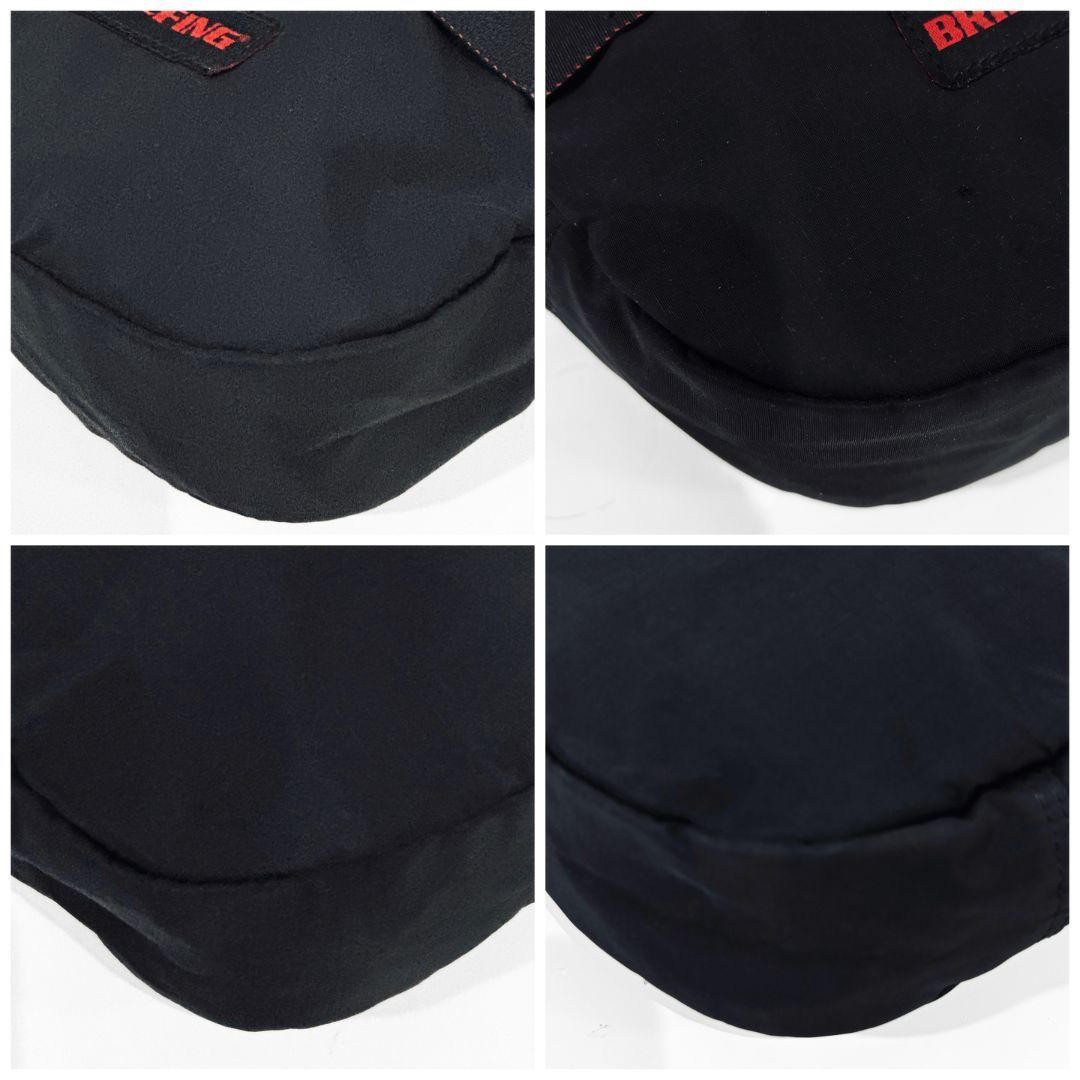BRIEFING Black Nylon Shoulder Bag Crossbody Made in Japan Men’s Size 22cm