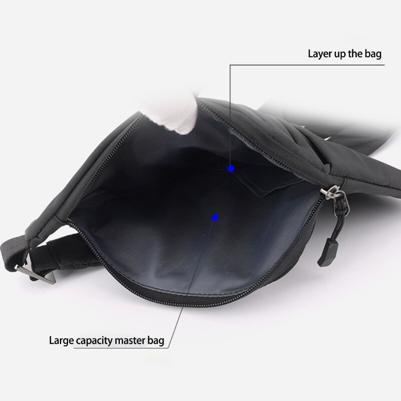 Men s Travel Shoulder Bag Secure And Practical Chest Bags For Everyday Use