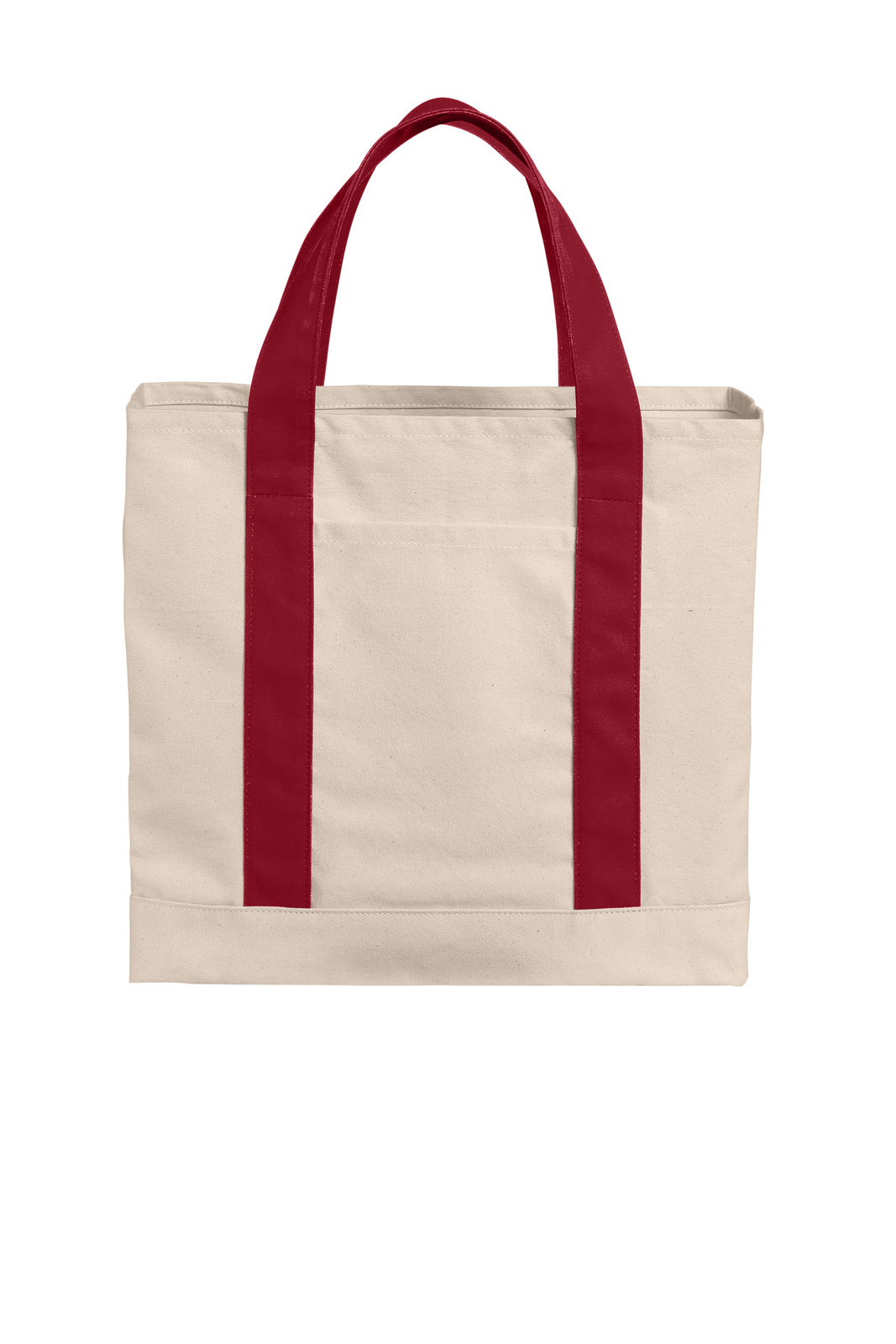 Port Authority Cotton Canvas Two-Tone Tote BG429